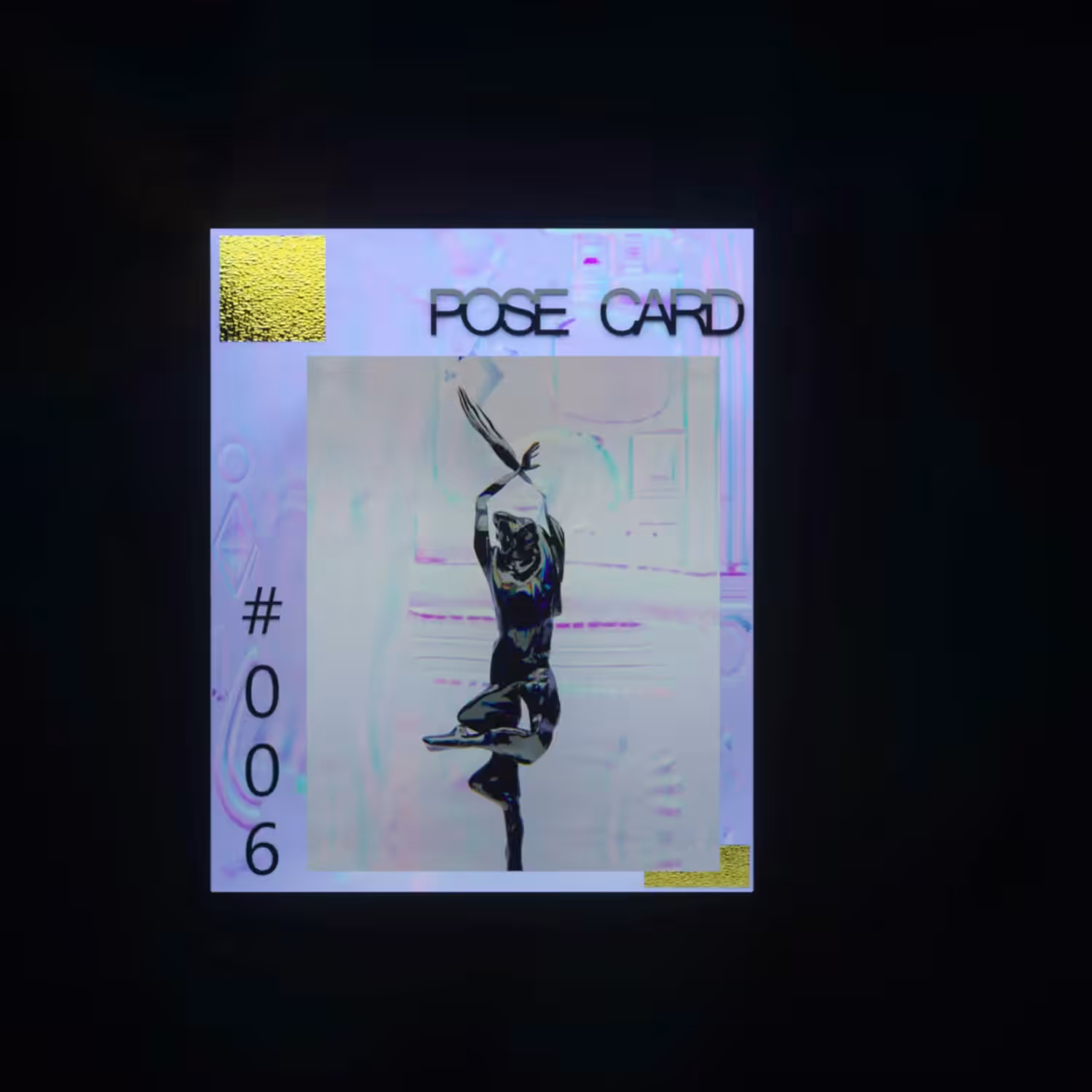 POSE CARD #0006
