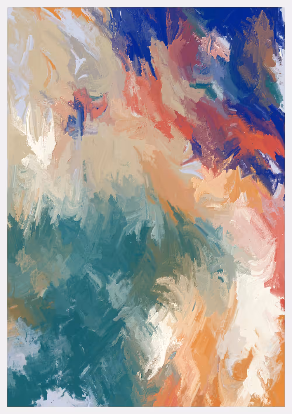Paysages chromatiques B  #88