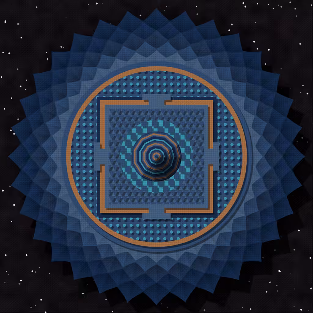Paper Mandala #318
