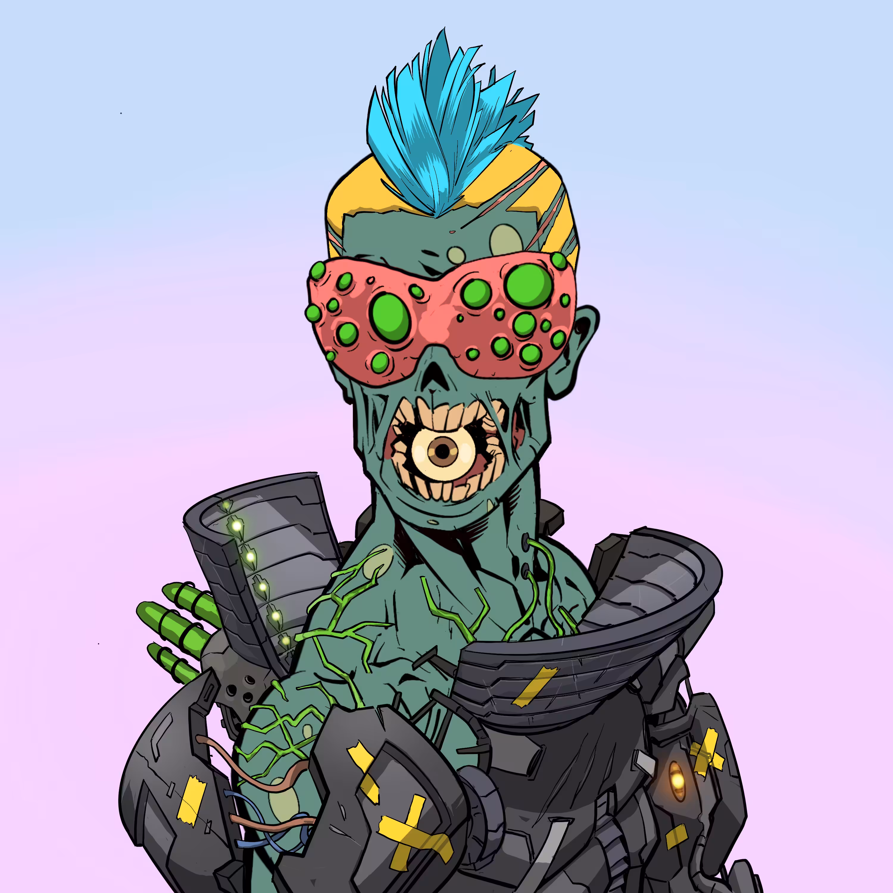 GlieseZombiesPFPs: GlieseZombiePFP #1825
