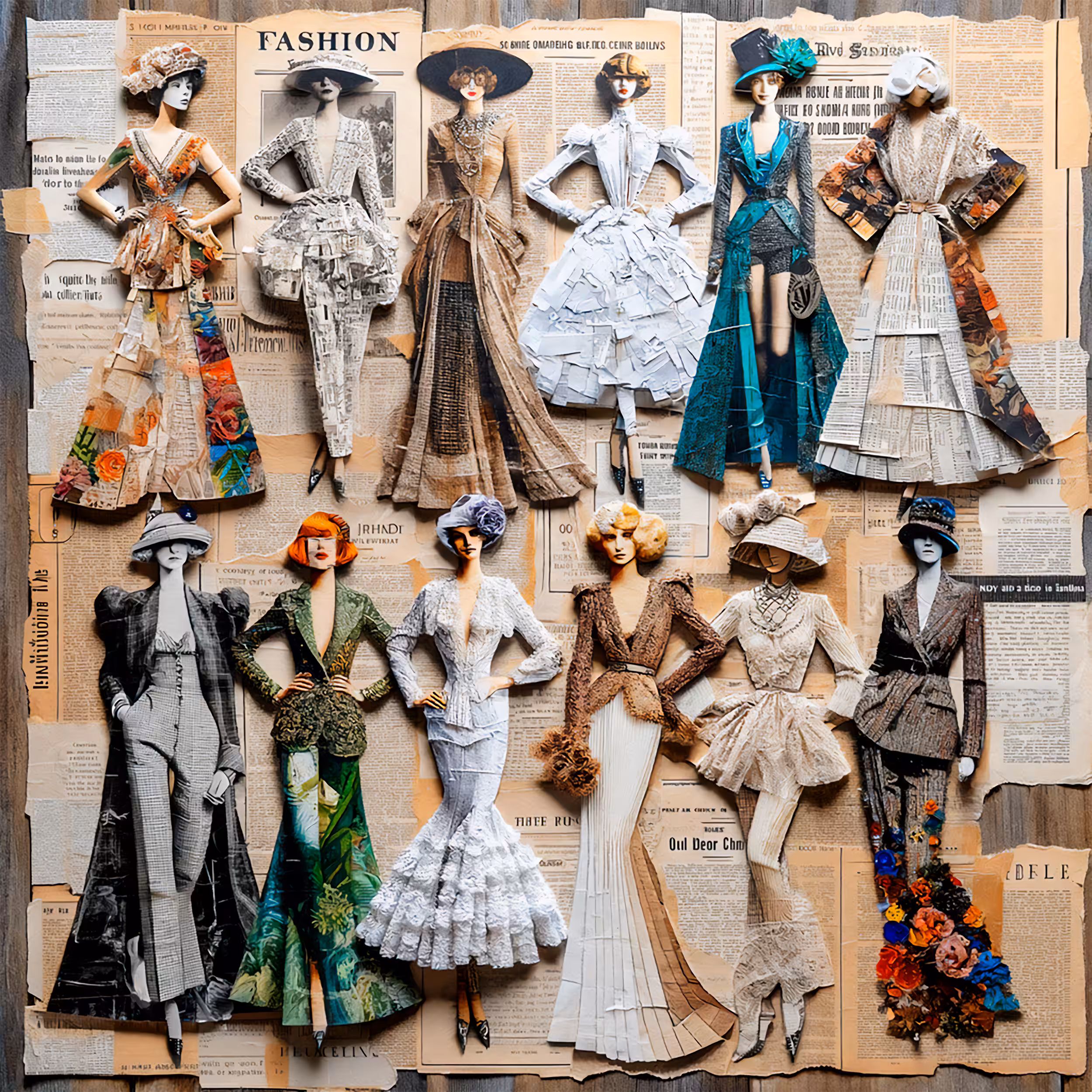 A Collage of Timeless Elegance