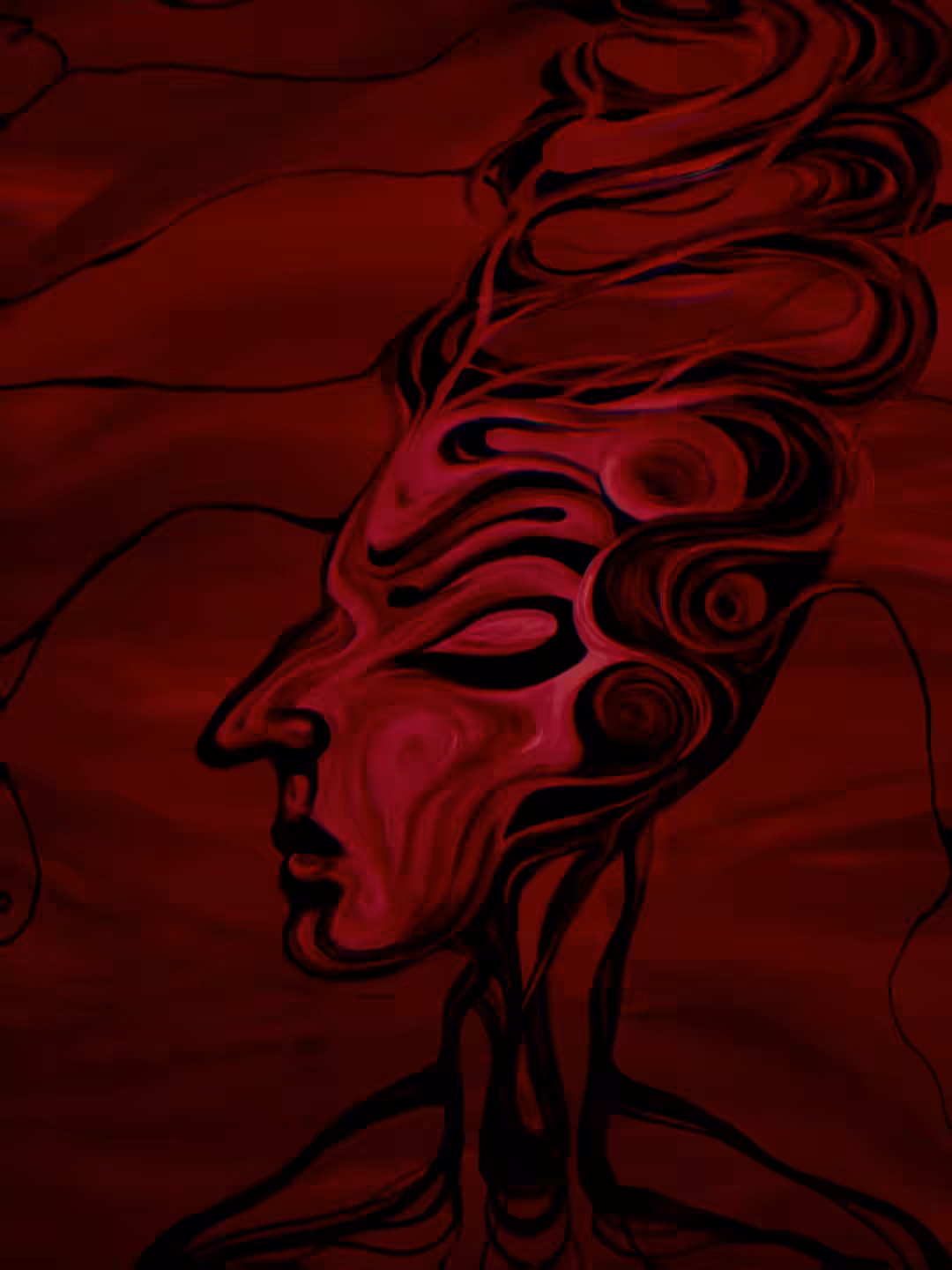 flickering art