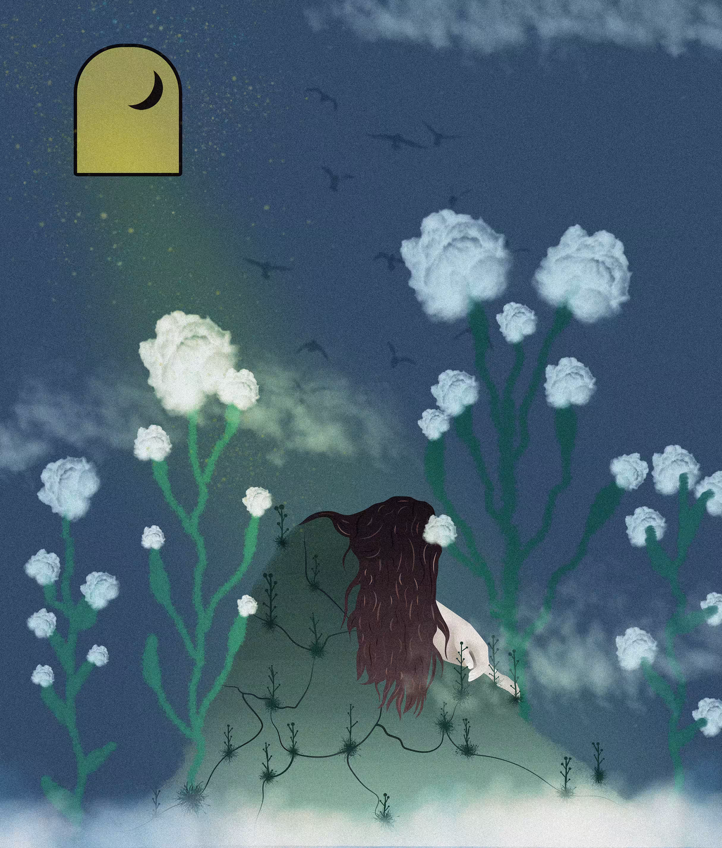 Under a Dim Moon
