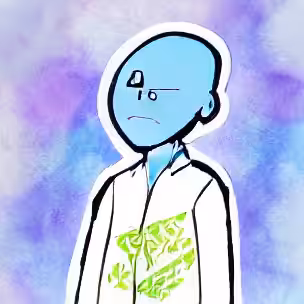 Bald Head dreamer in AI Land #0046