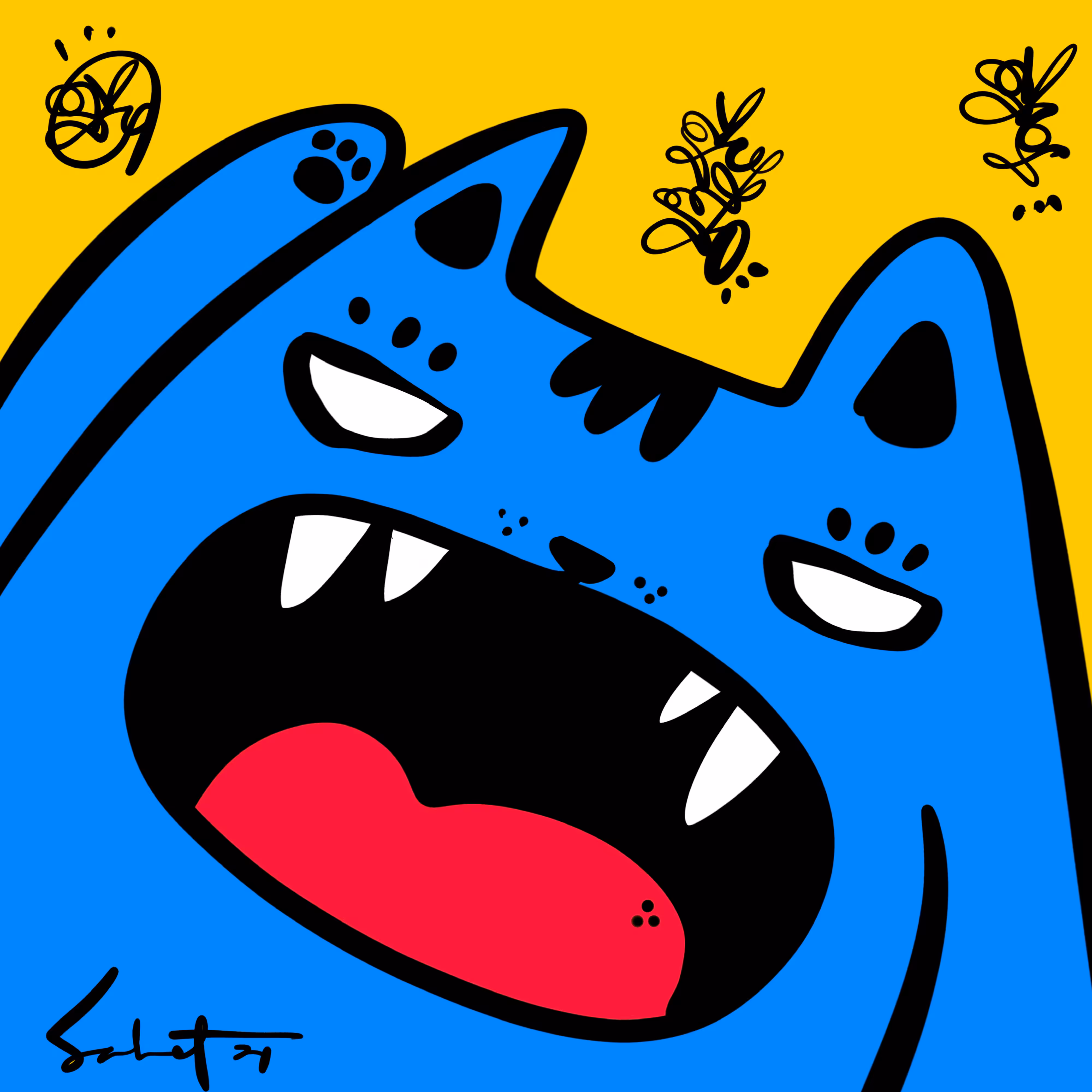 Ugly Kitties by Sabet #281