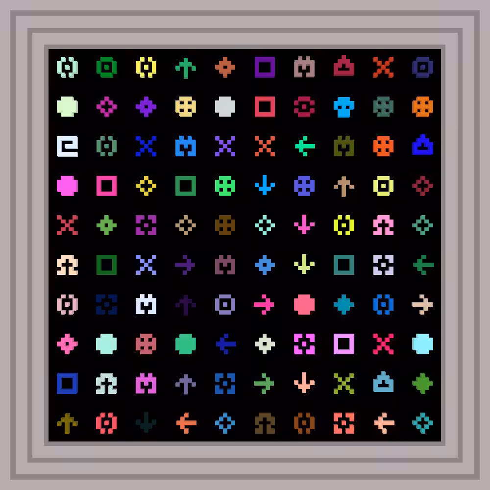 code babysitter :: Procedural Symbols #152/1000