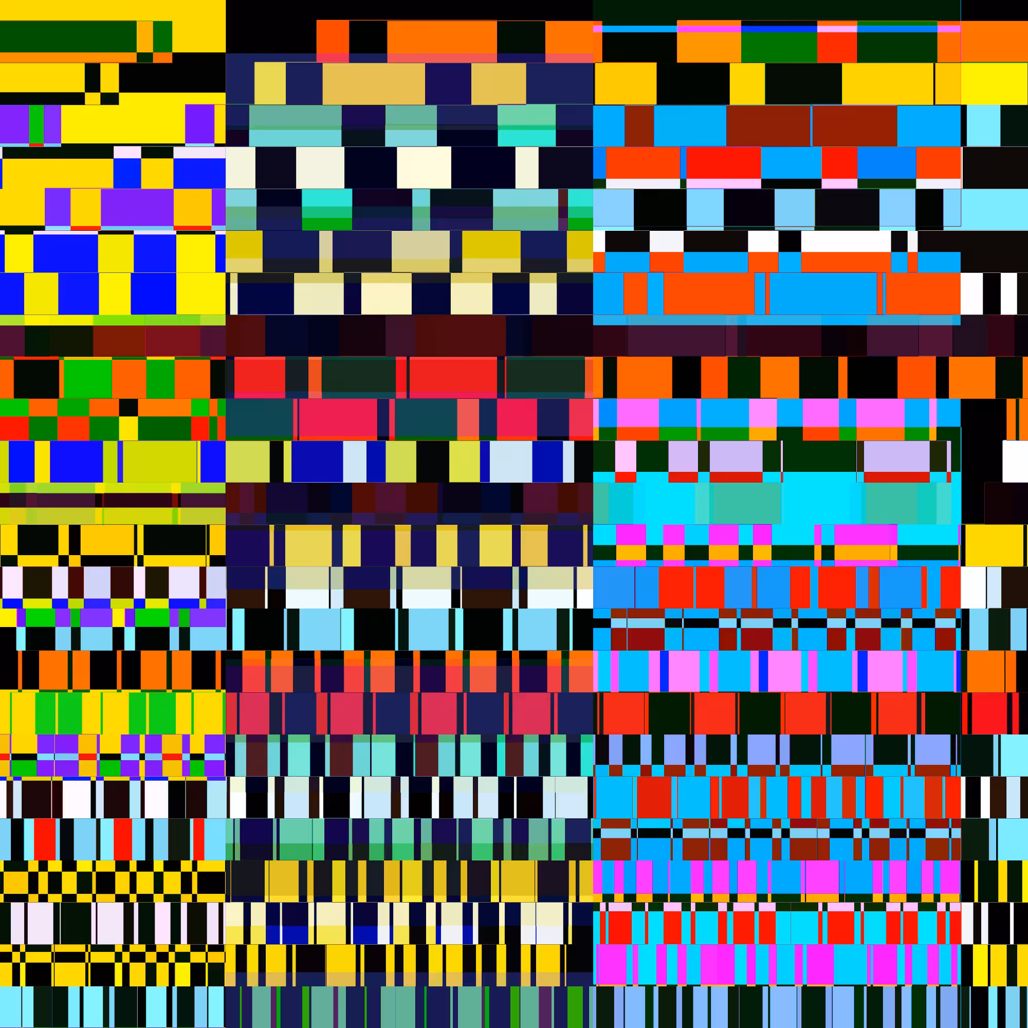 Glitchometry Stripes #66