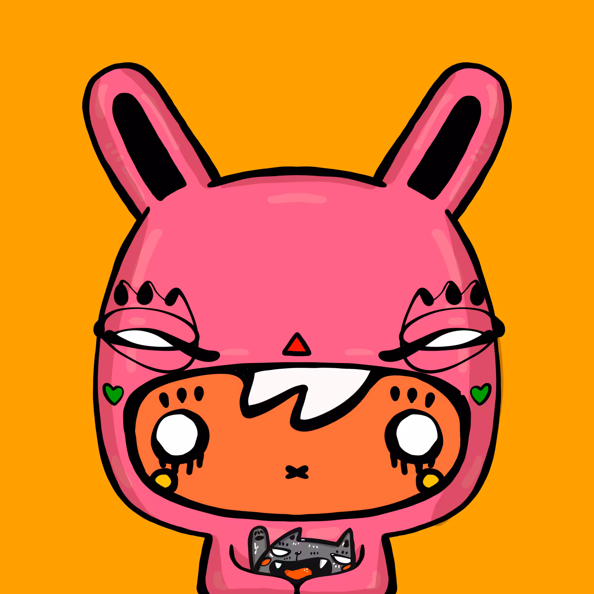 TOKYO PUNKS | BAD BUNNIES: TKP BAD BUNNY #0840