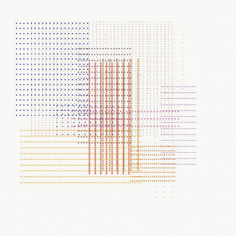 pointillist patchwork #37