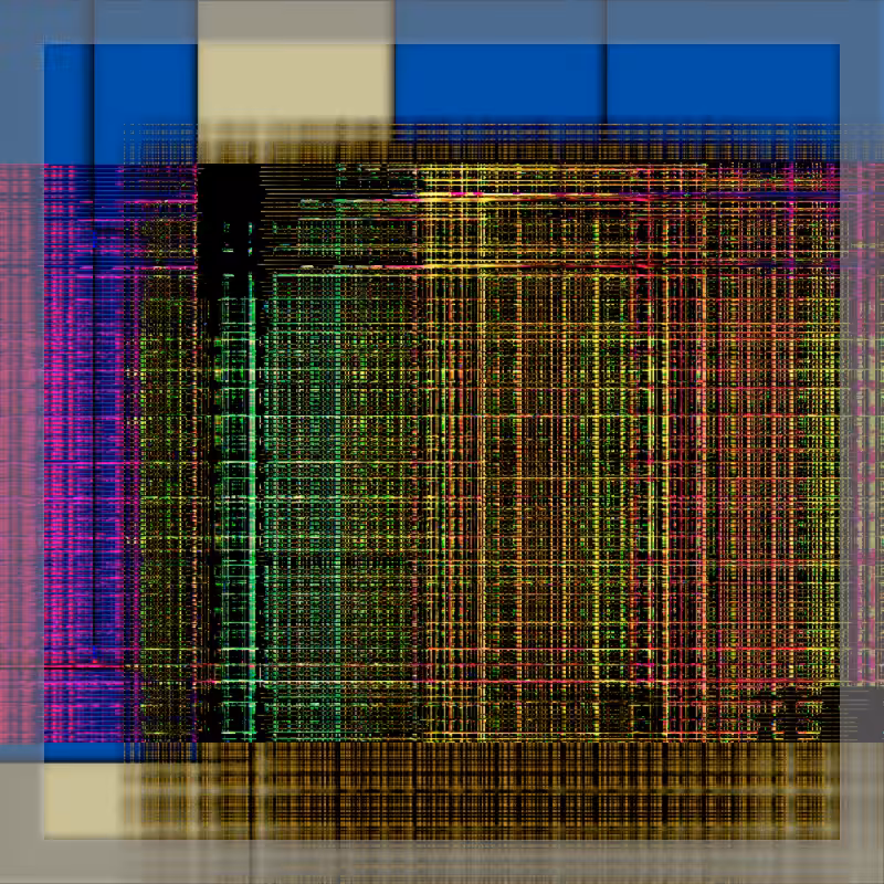 Digital Grid Burn #9
