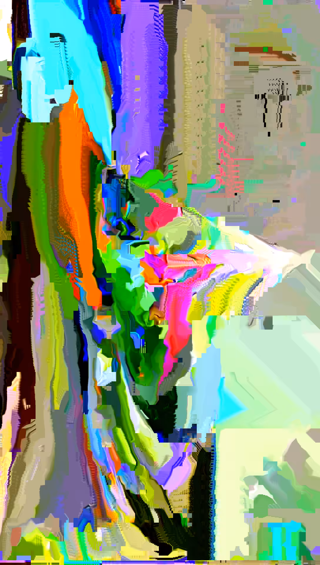 Abstract Glitch Composition