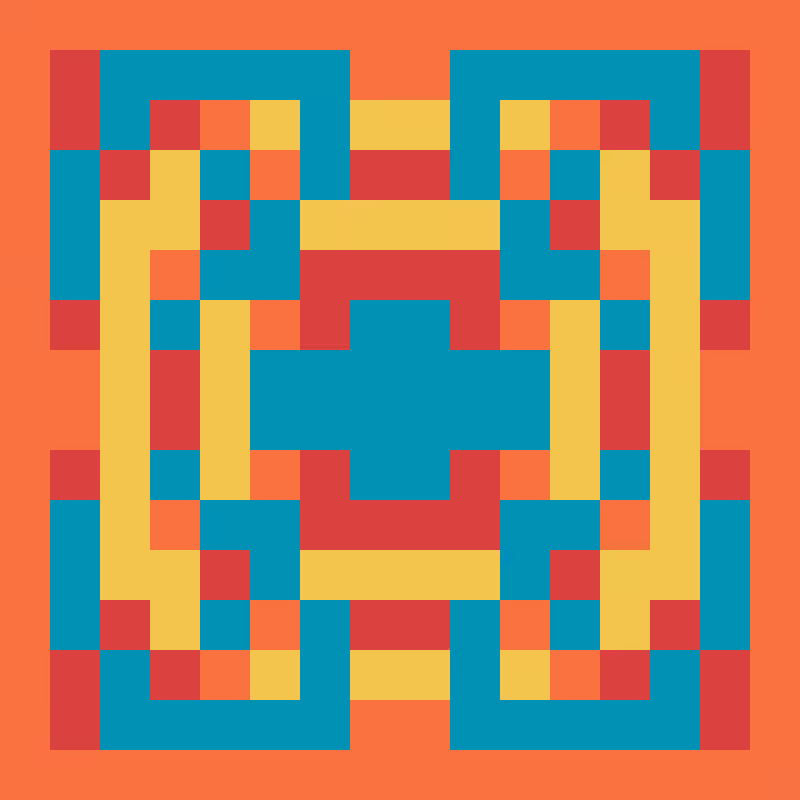 Pixel Mandala #60