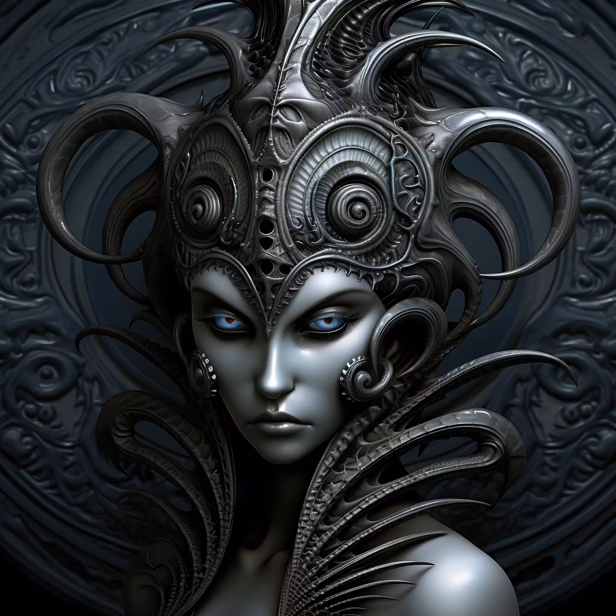 Abstract Portrait ~ maenadart