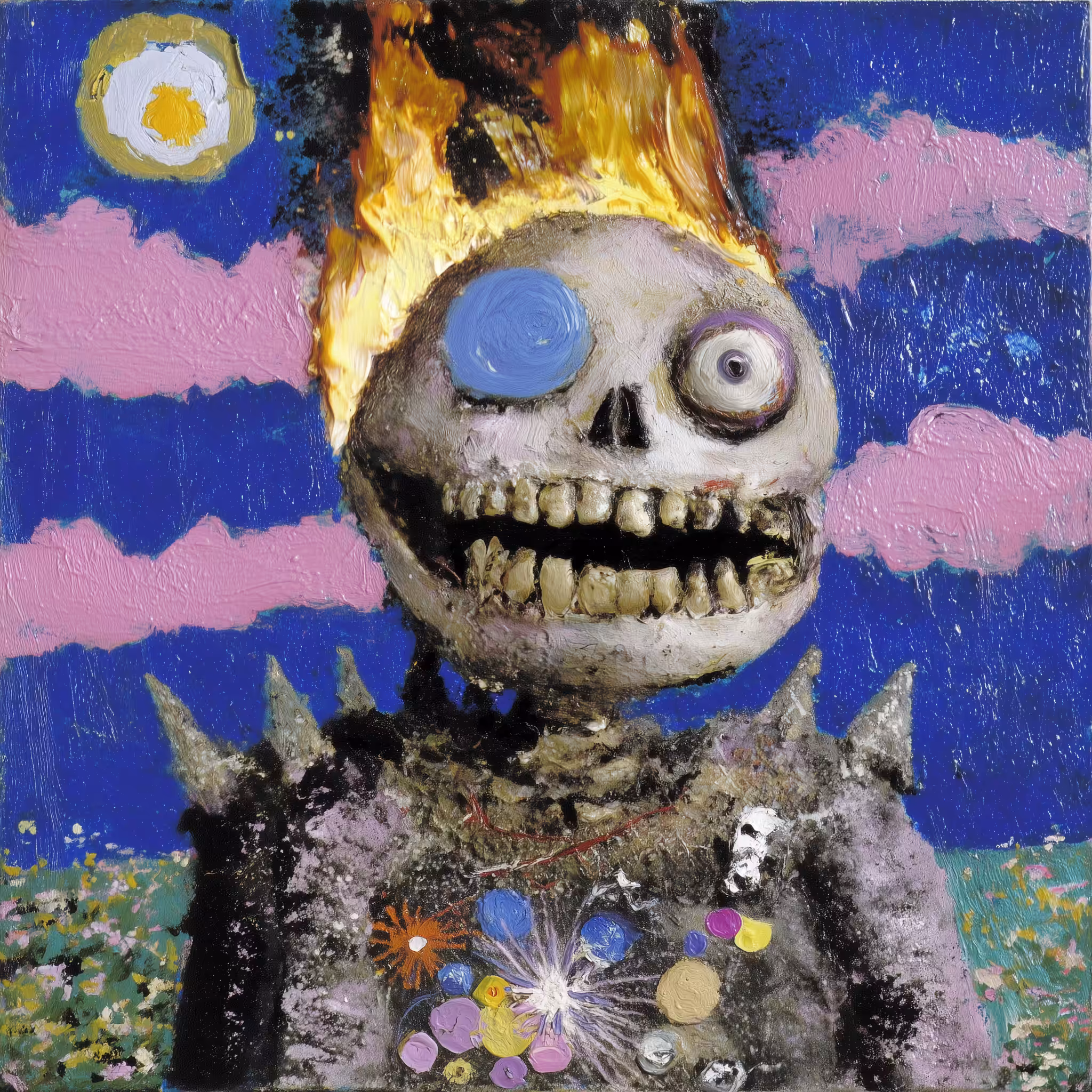 Burning, But Present