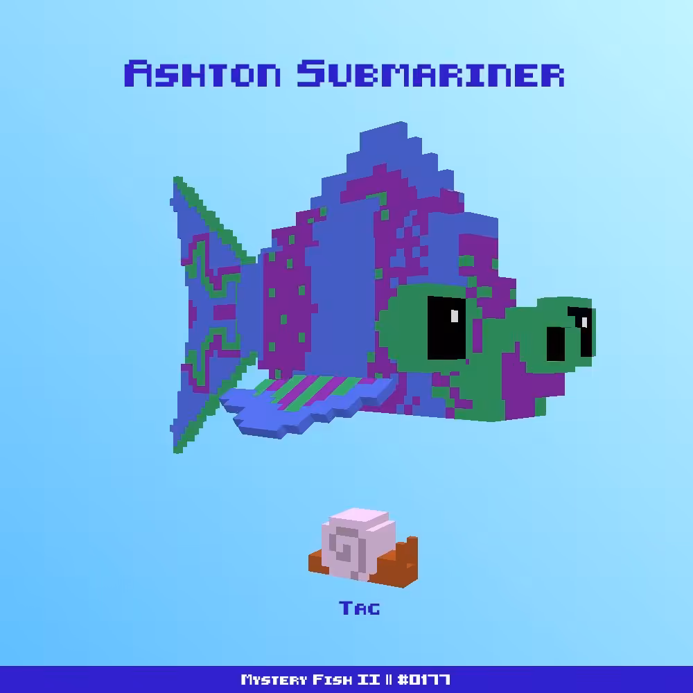 Ashton Submariner :: Mystery Fish 0177/1000
