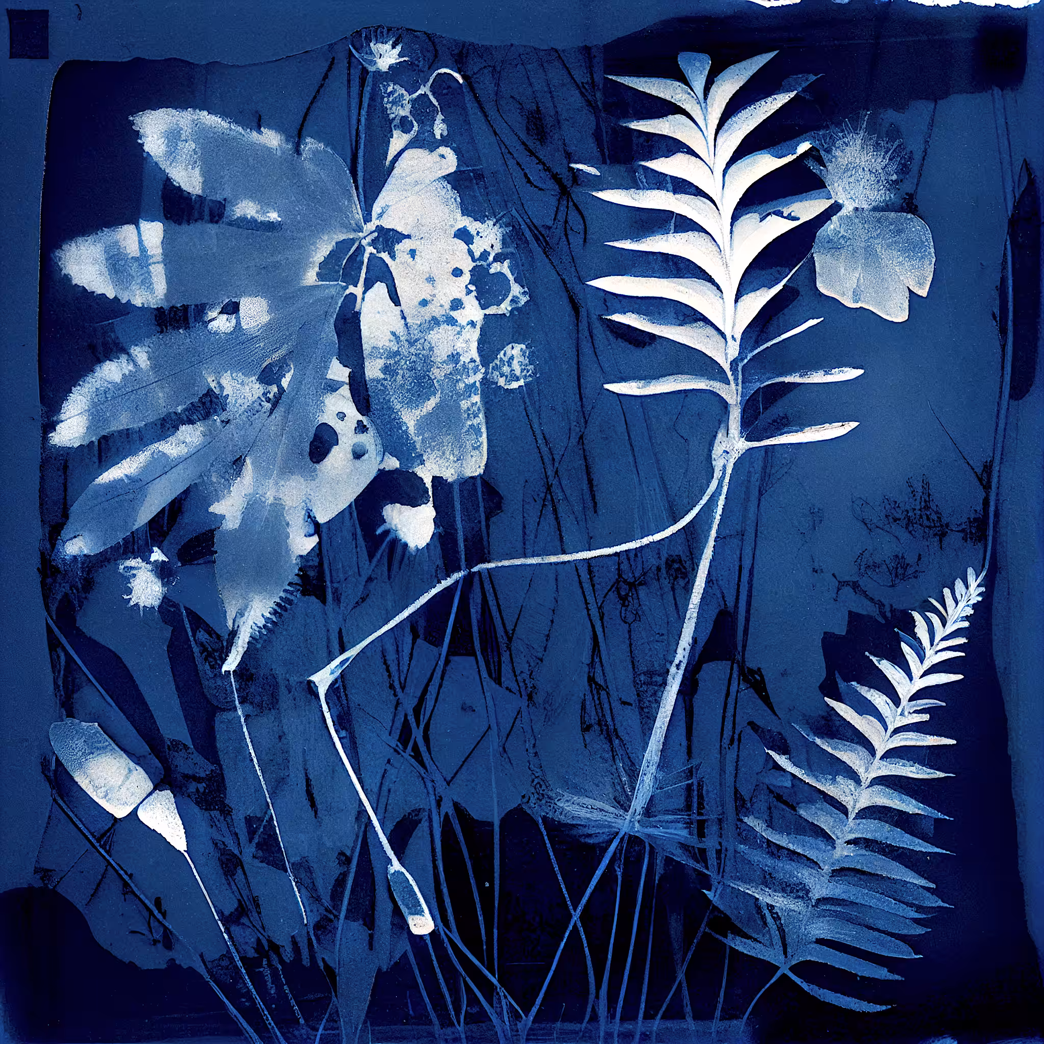 Artificial Cyanotype #1