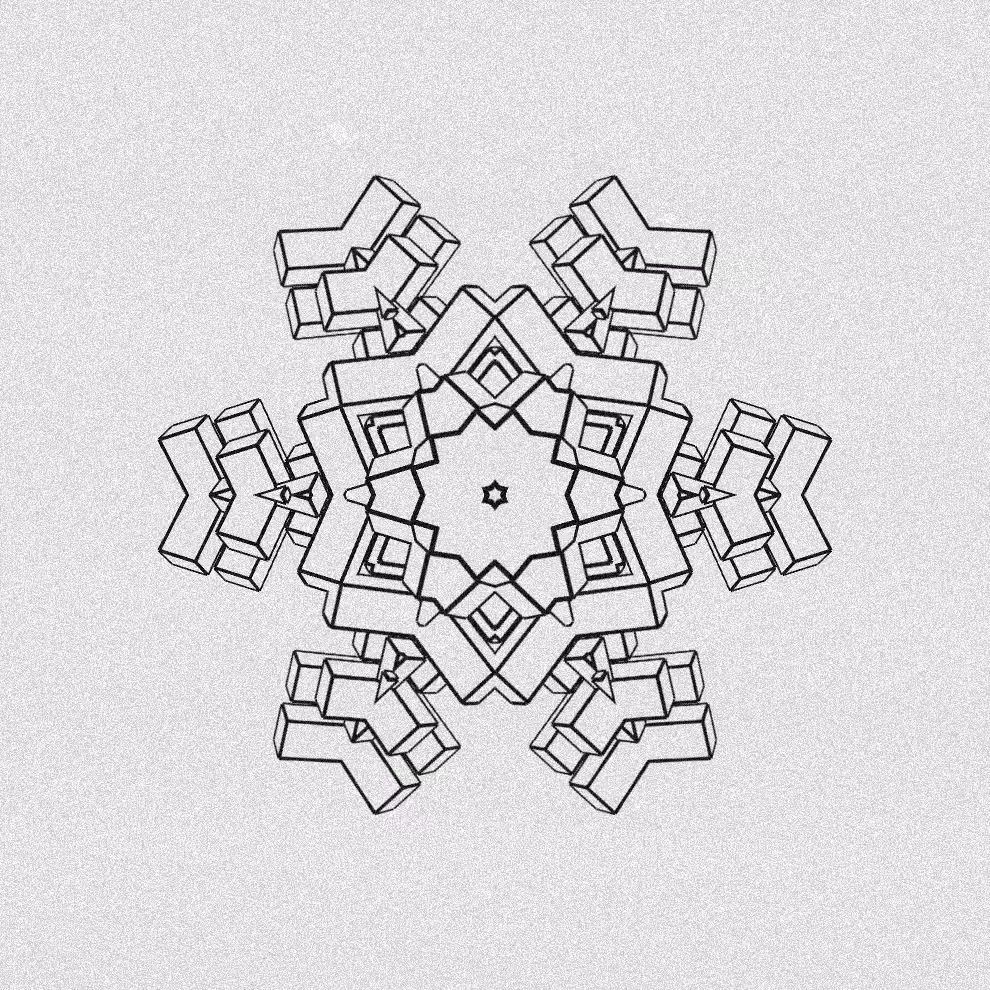 Monochrome Kaleido #273