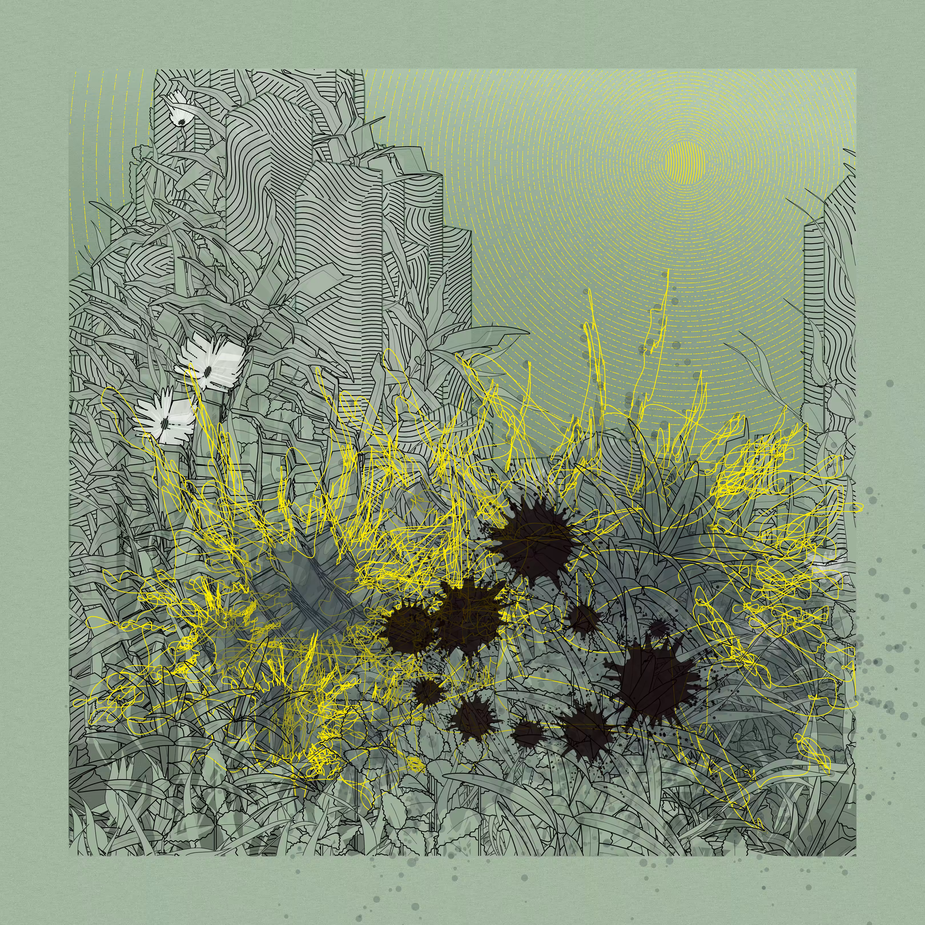 Landscape with Carbon Capture #3181