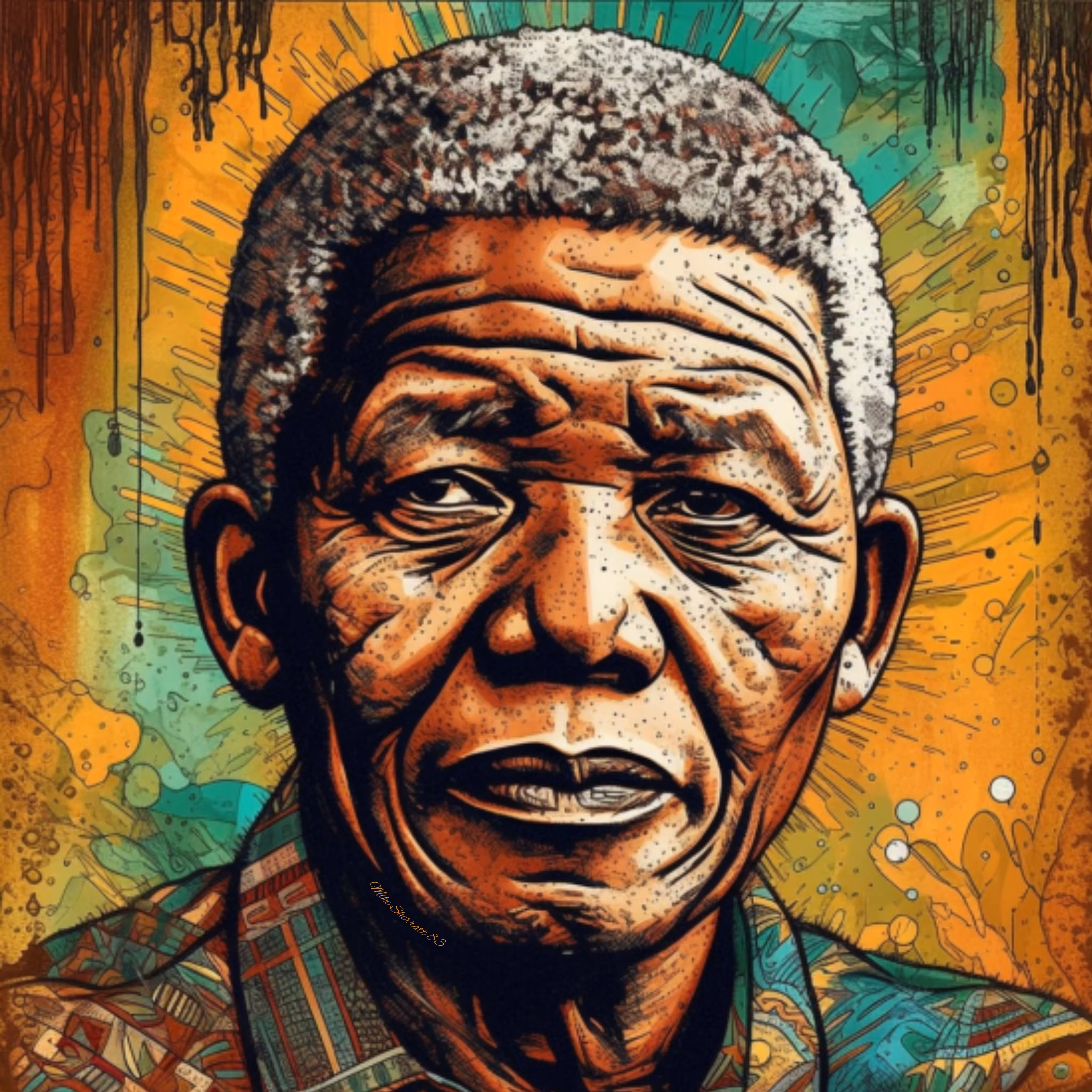 Nelson Mandela - Inspiring Idols - 03