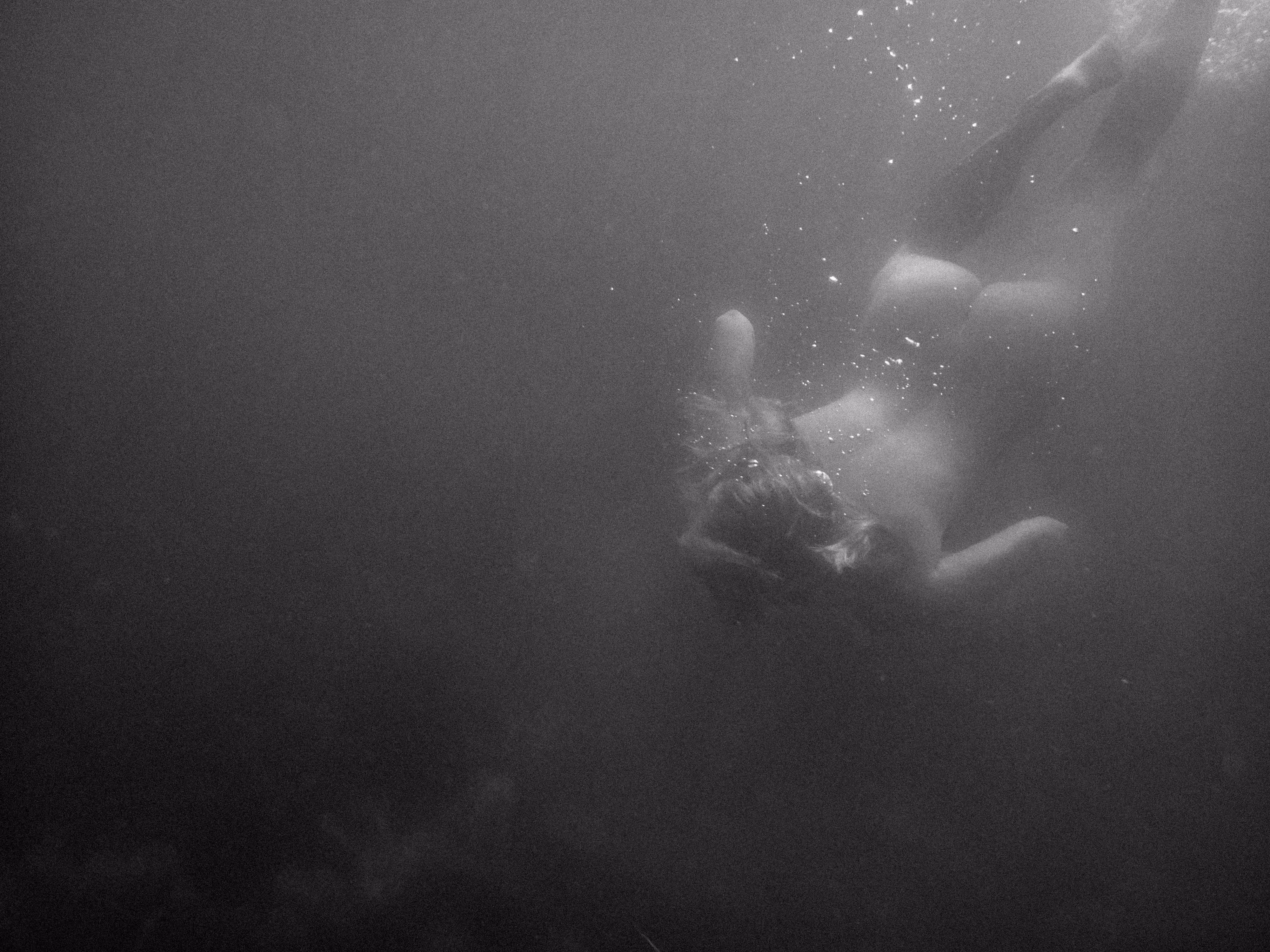Underwater - nude Swimming
