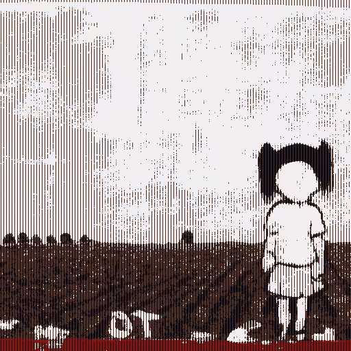 Painting of Racism in Cotton Field
