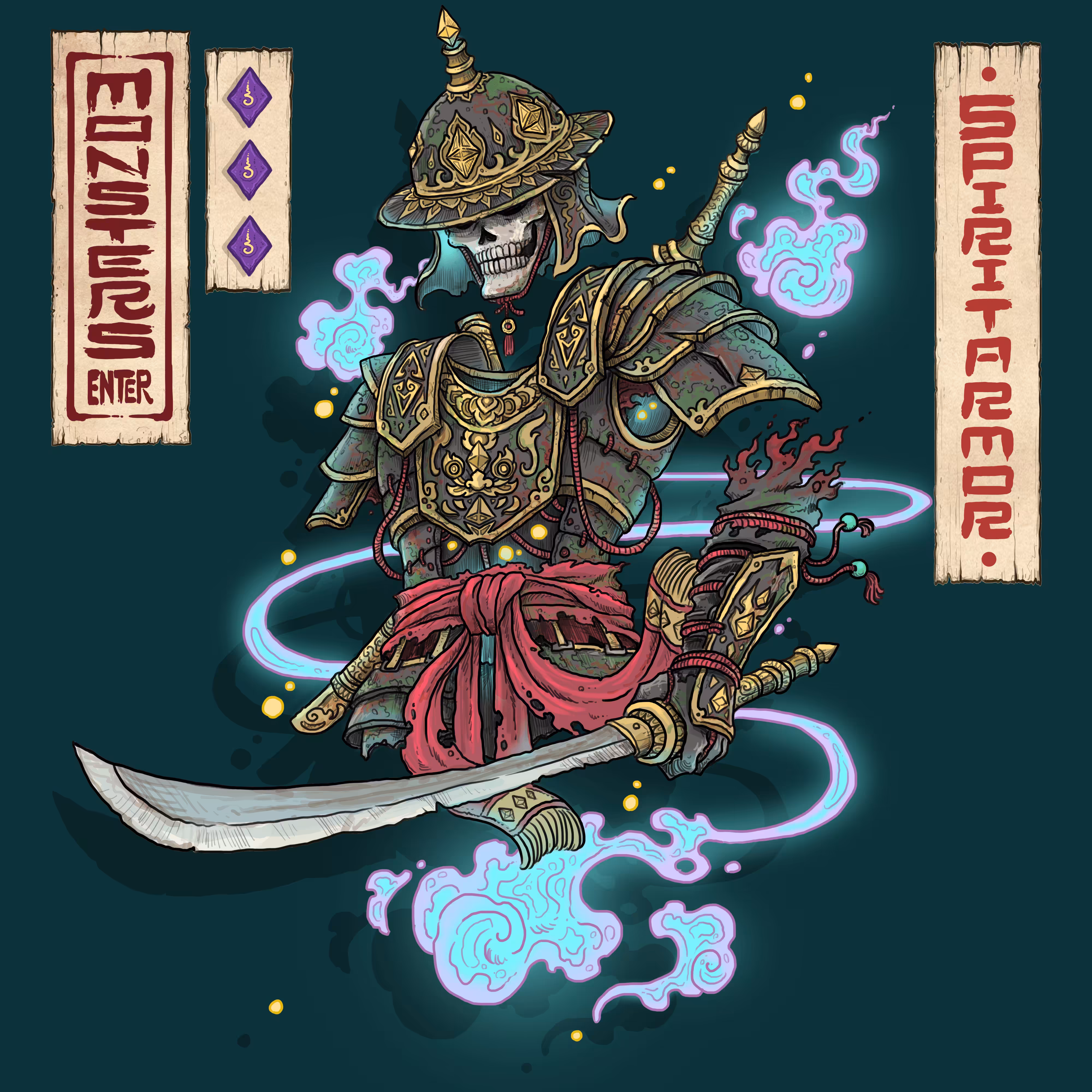 MONSTERS ENTER #004 - Spirit armor