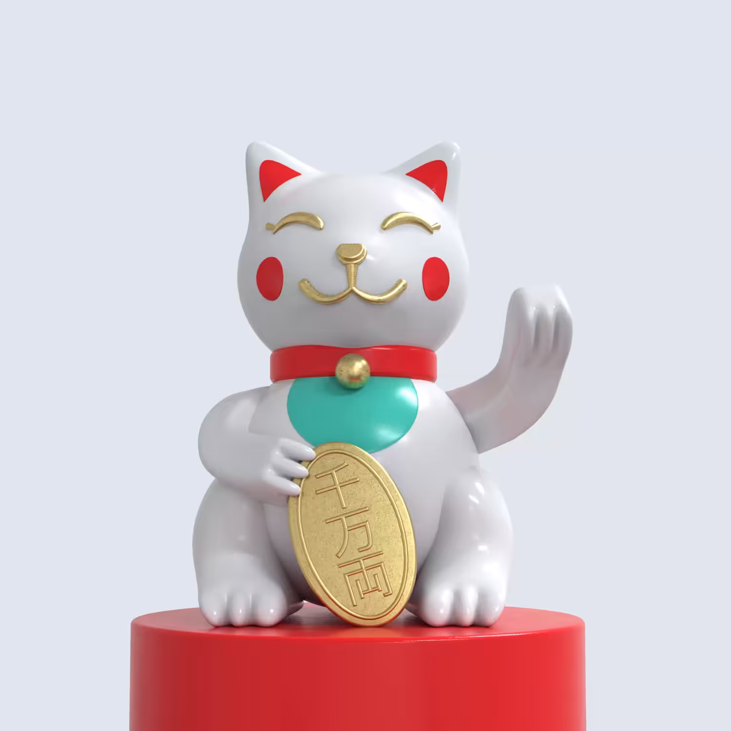 Maneki Neko #001. Classic edition.