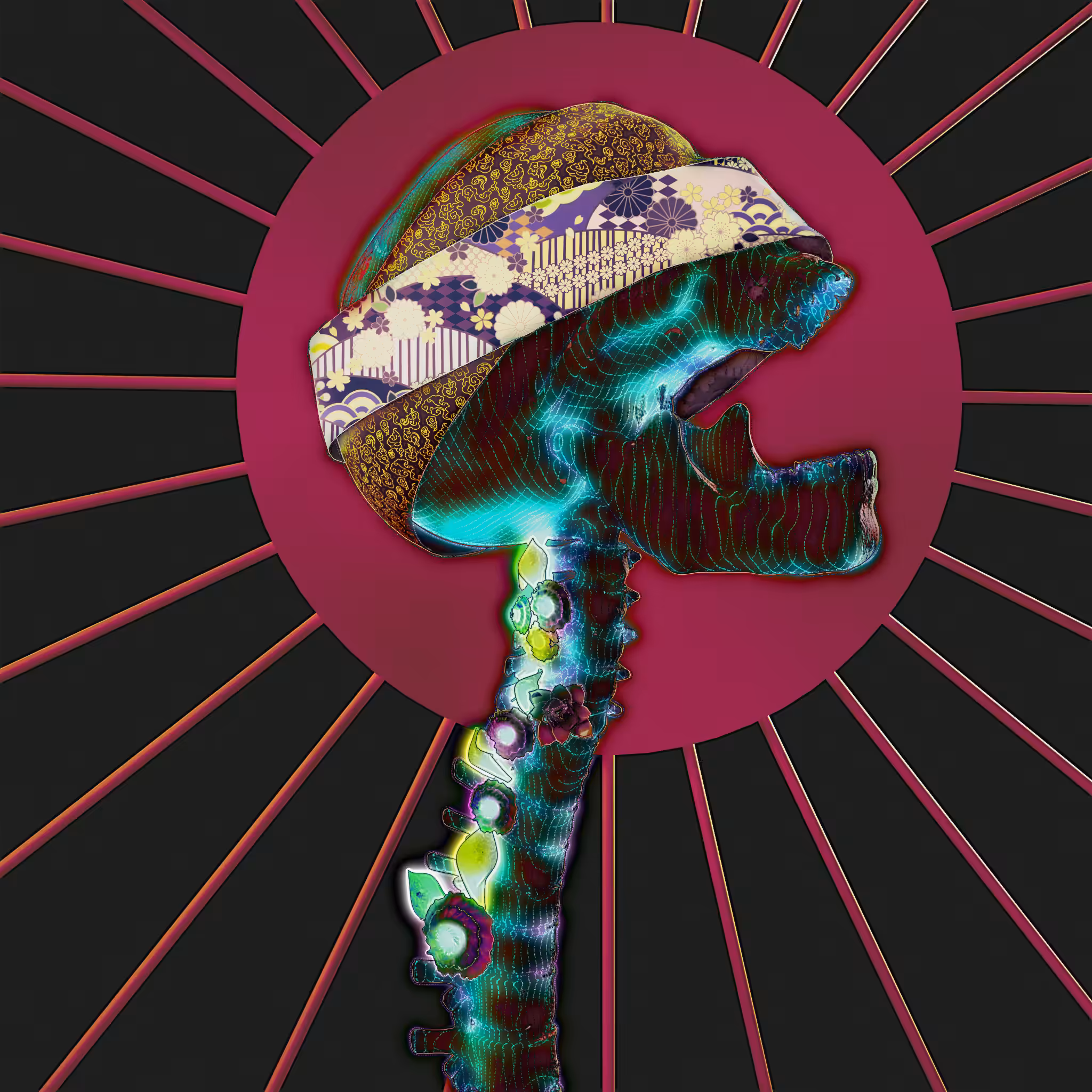 In the form of a skeleton #54