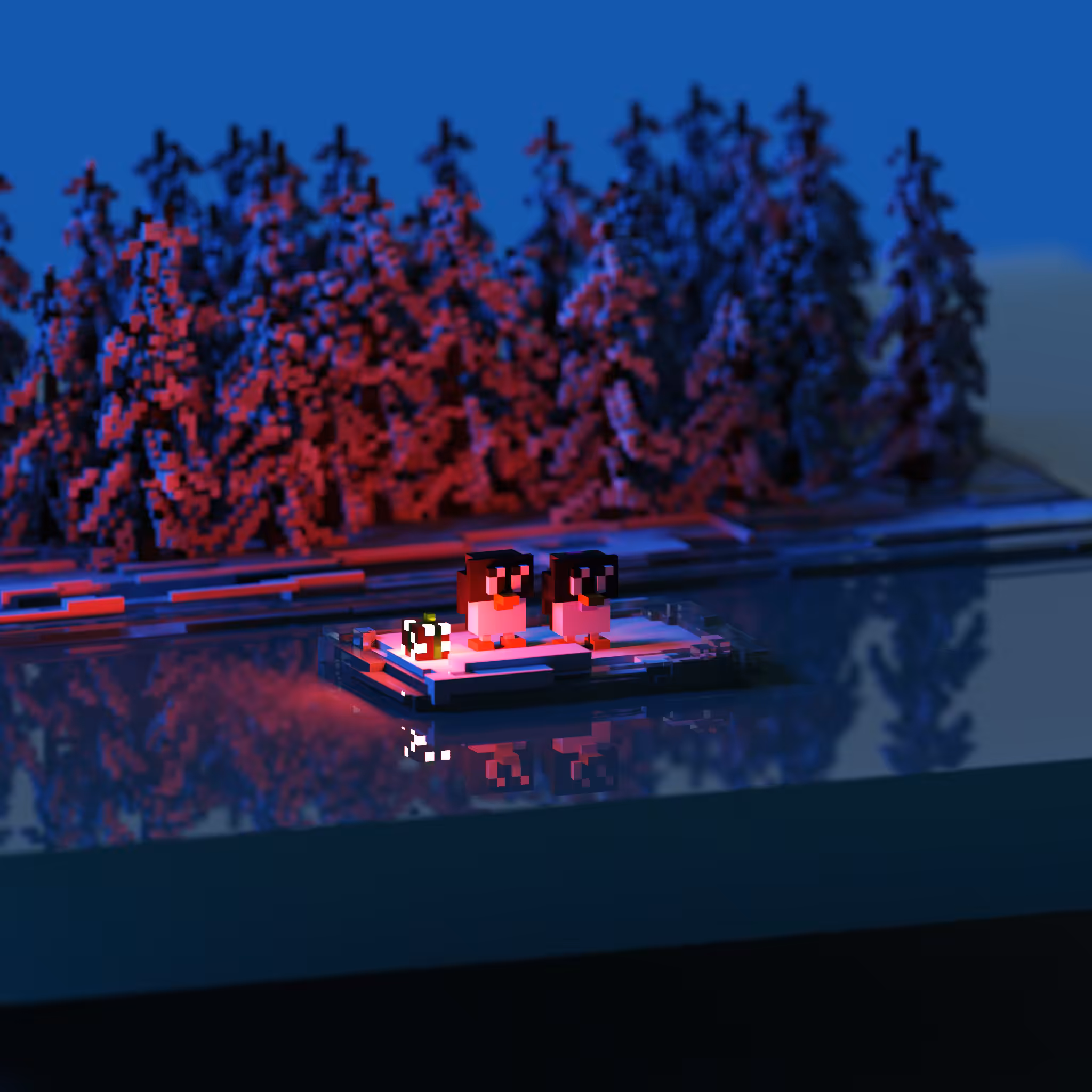 Merry Christmas! - Voxelart