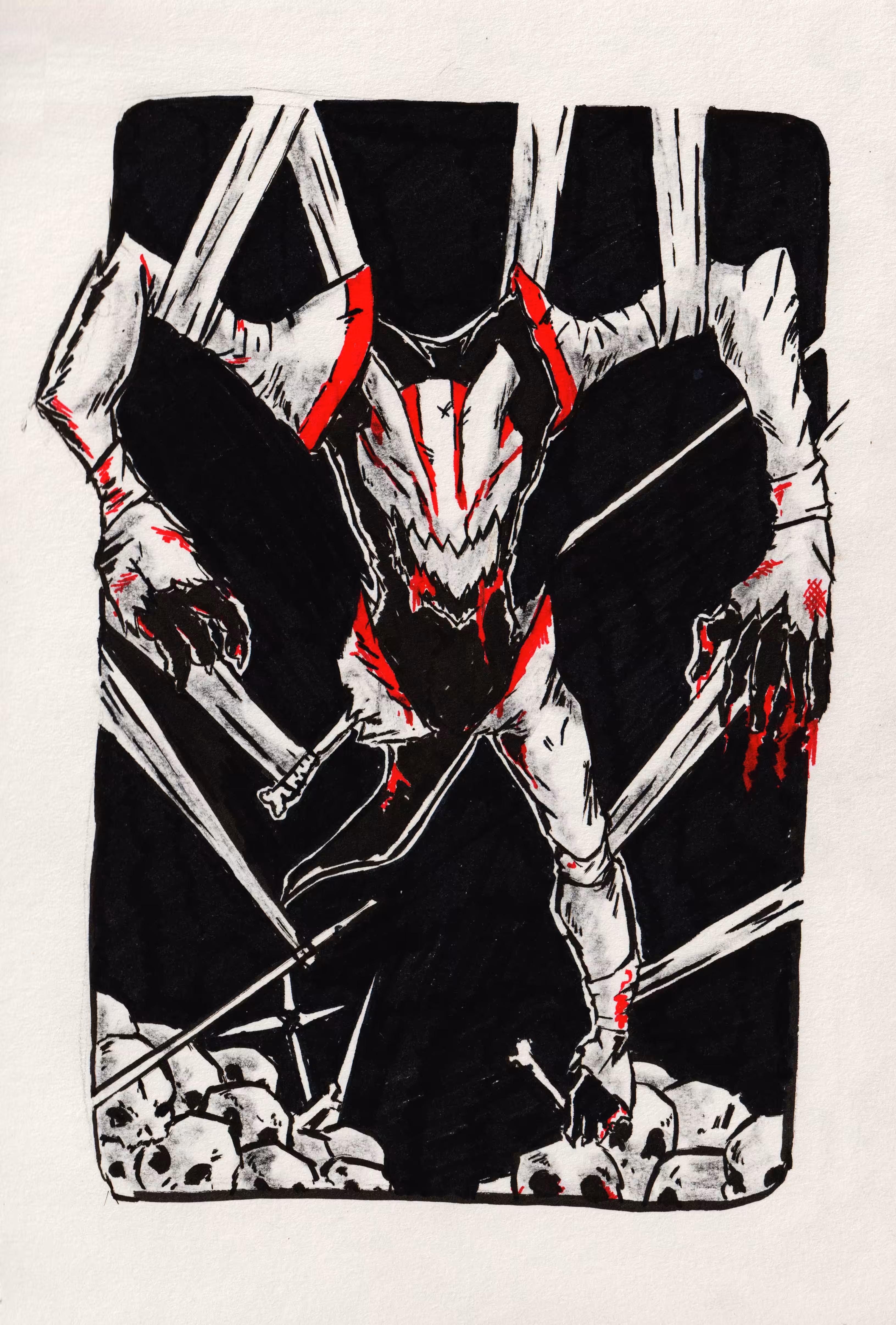 demon crucifix