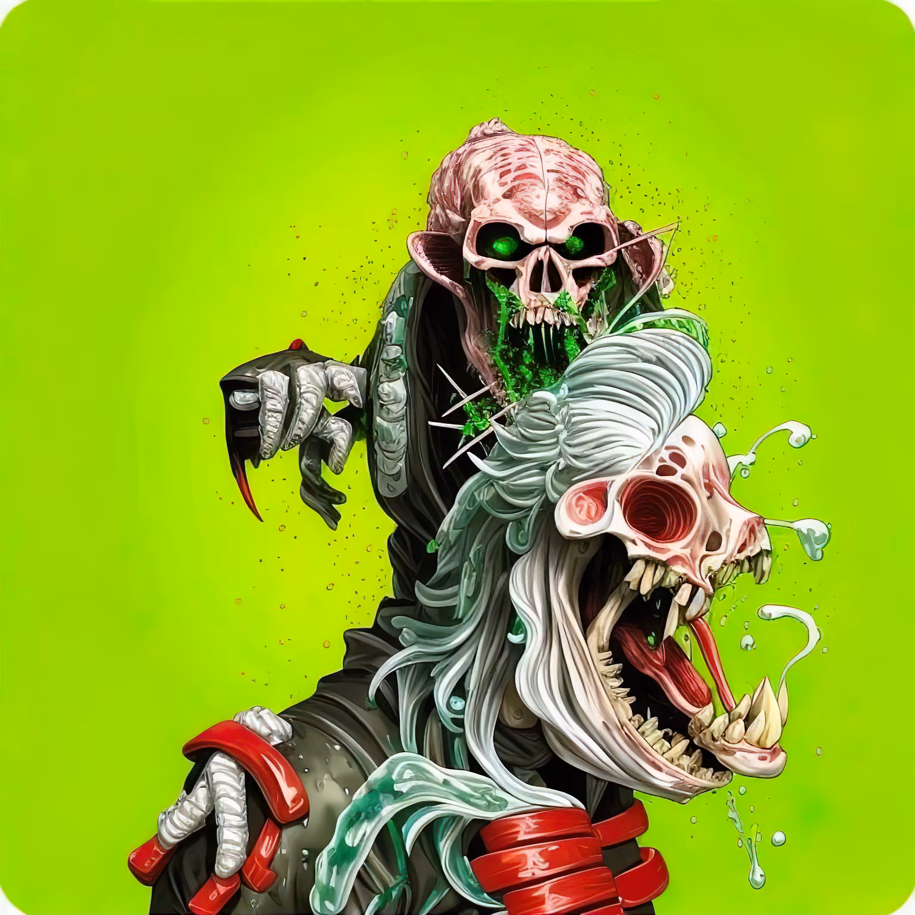 Mutant slime ape