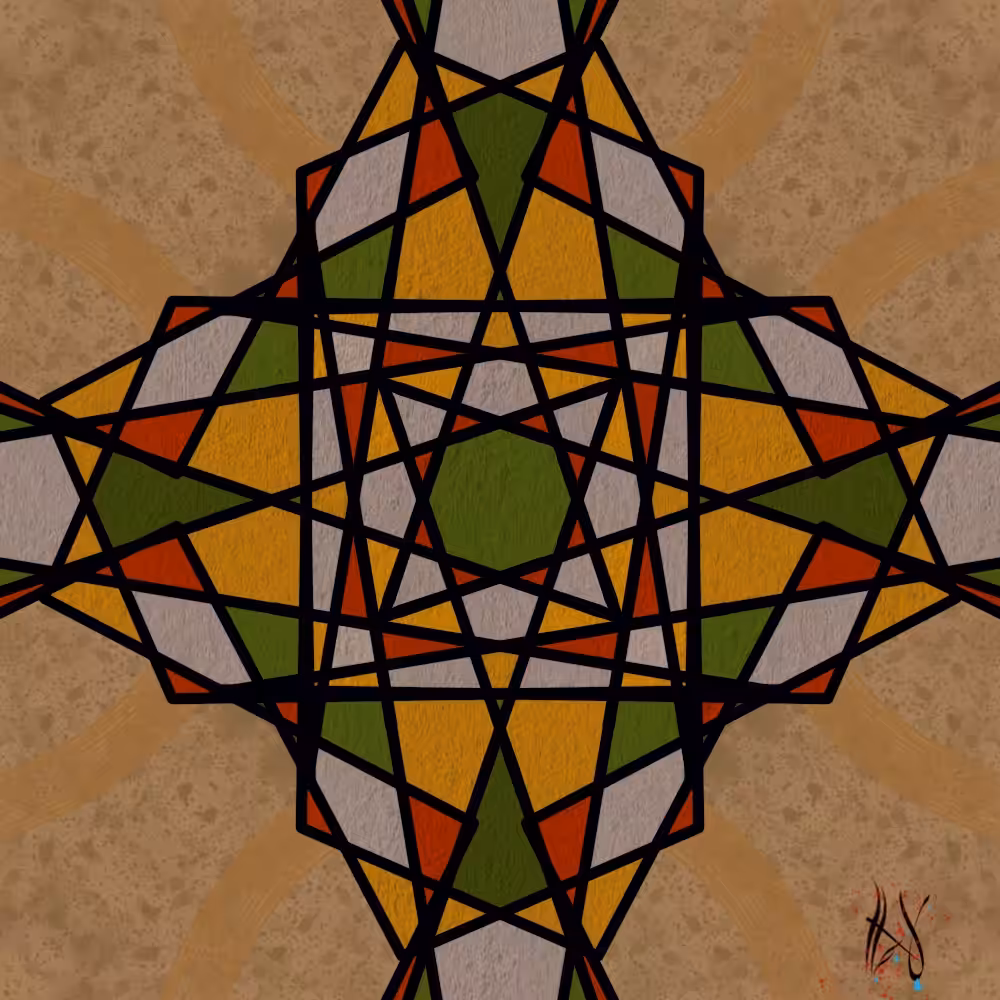 Earthen Star Mandala