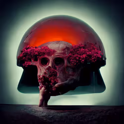 Skull Rose Garden