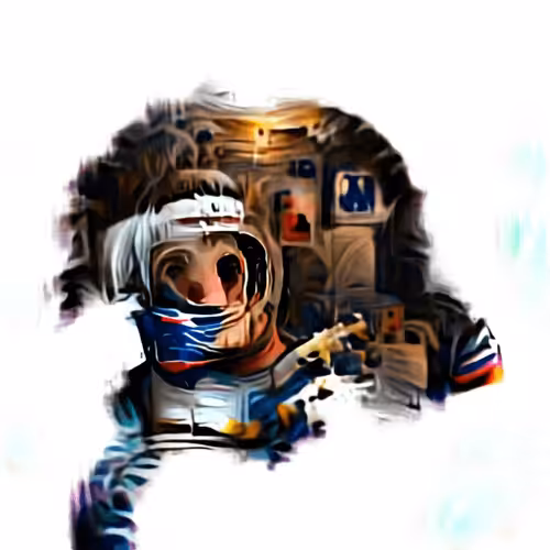 An Astronaut in Space