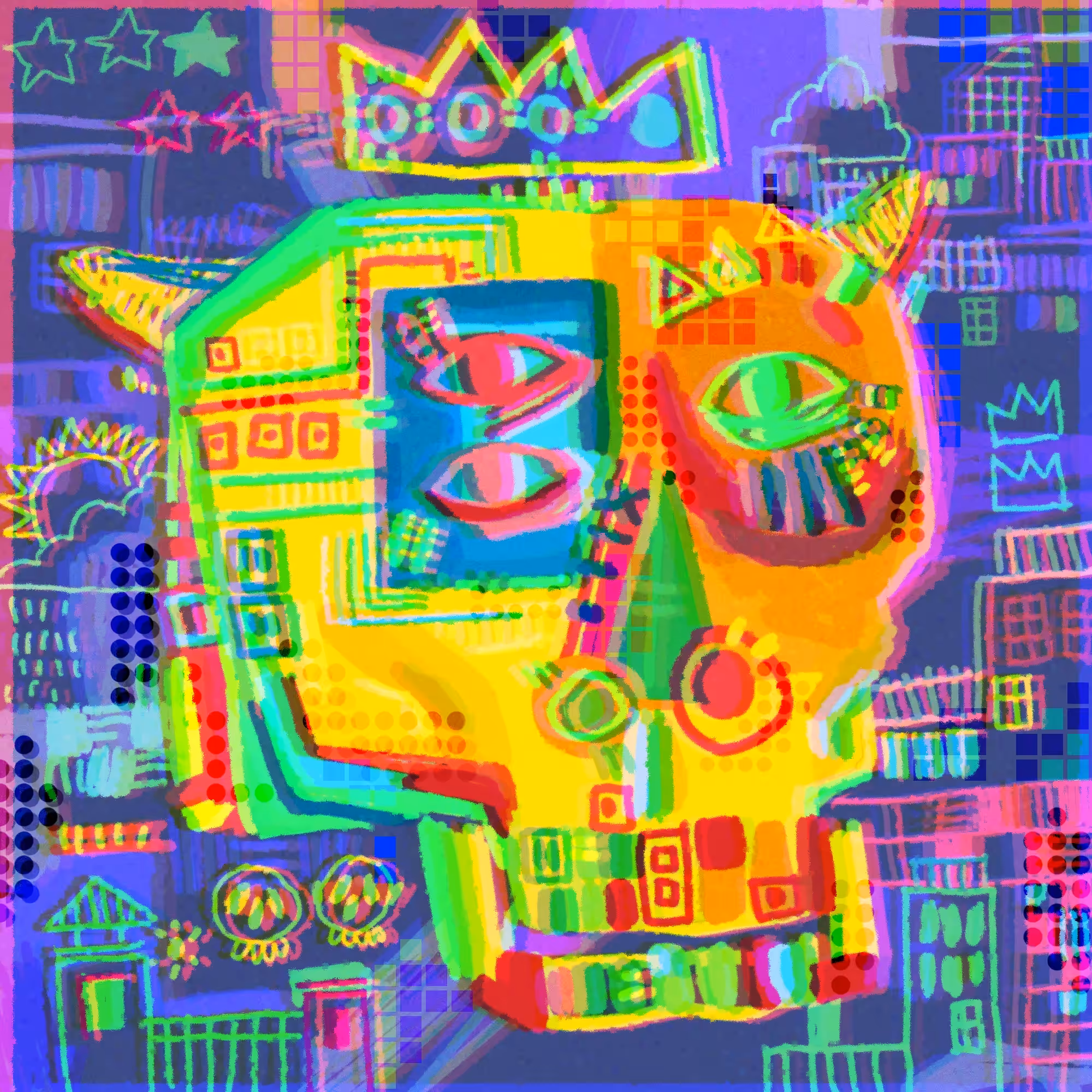 distorted