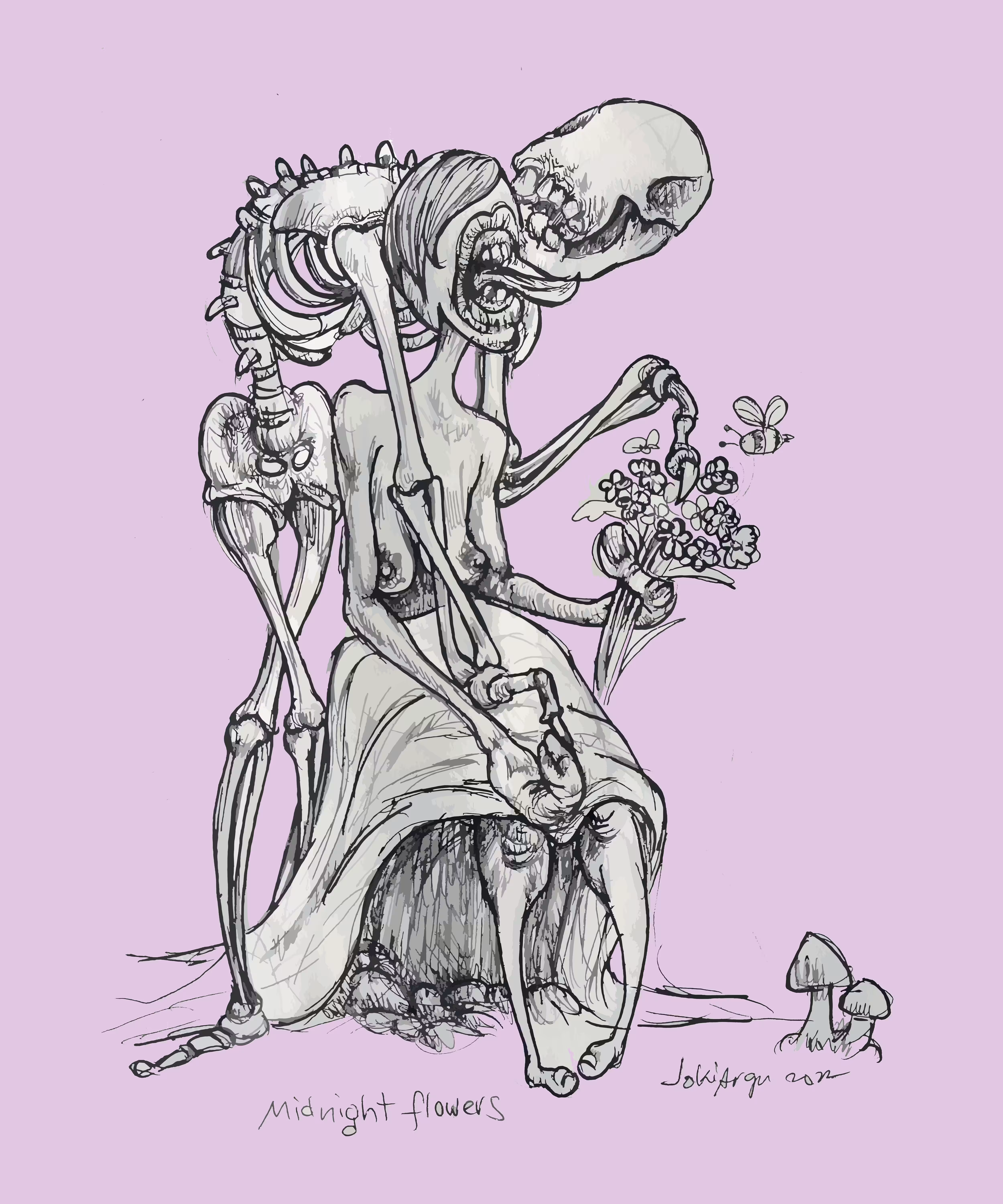 midnight flowers