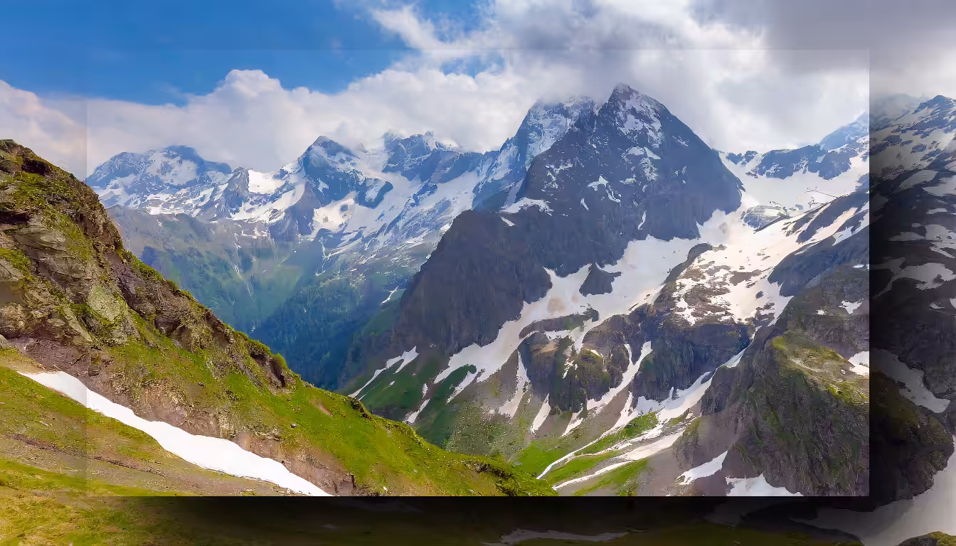 Mountains and Drop Shadows #22
