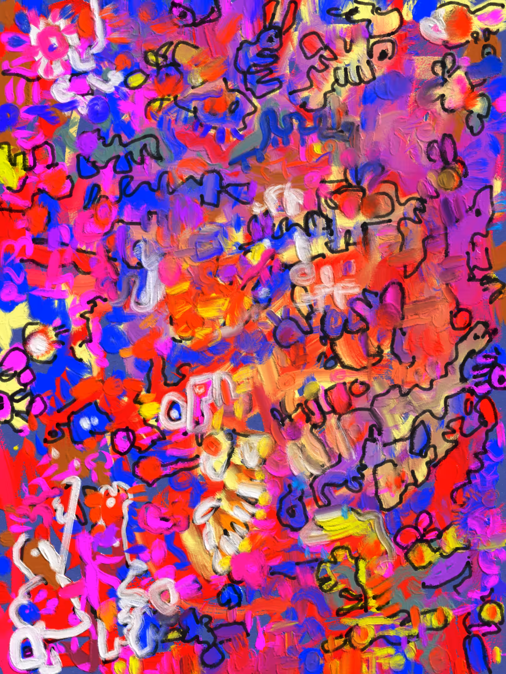 Dance of colors