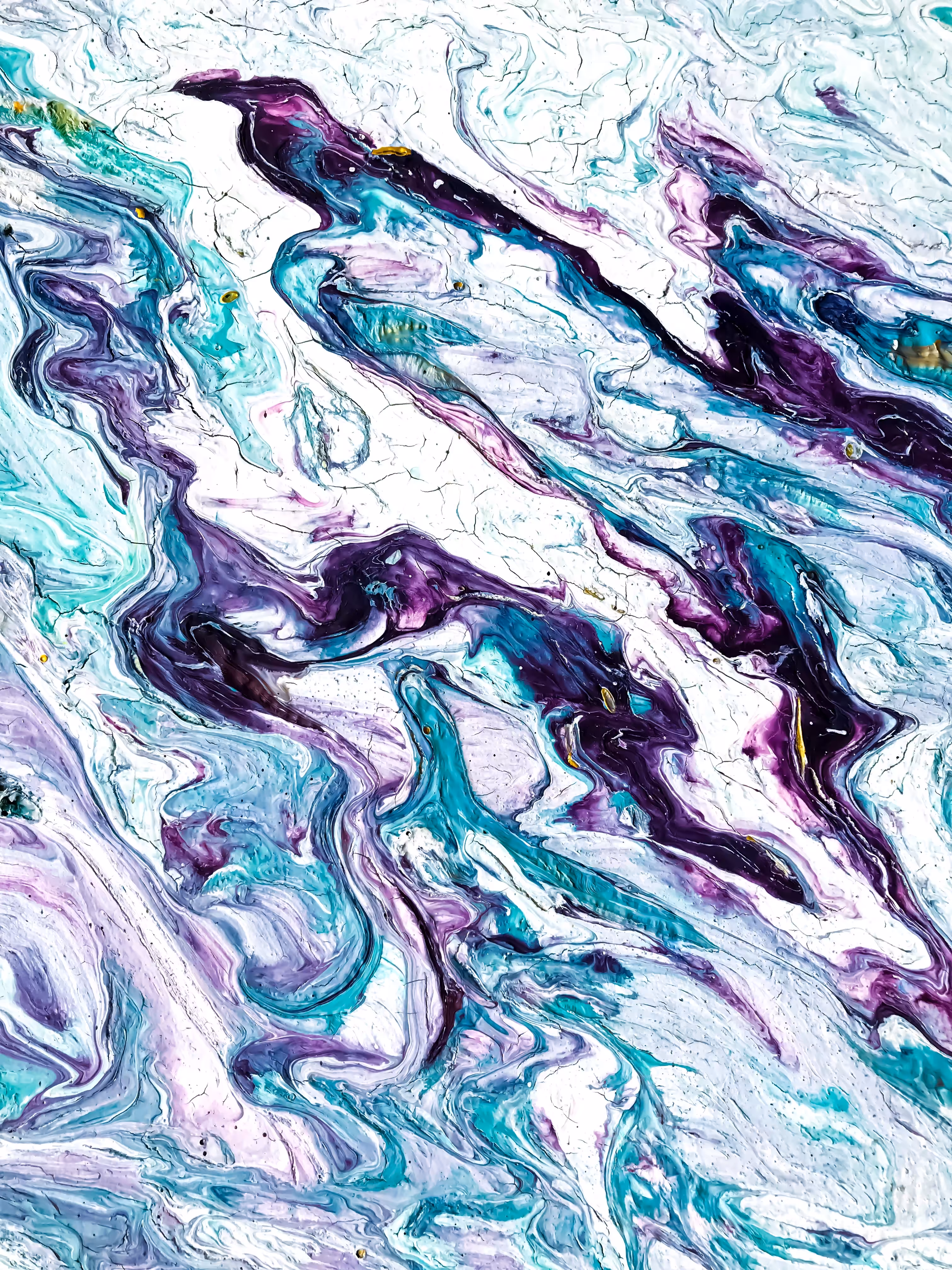 Blue Ocean Abstract Art no.02
