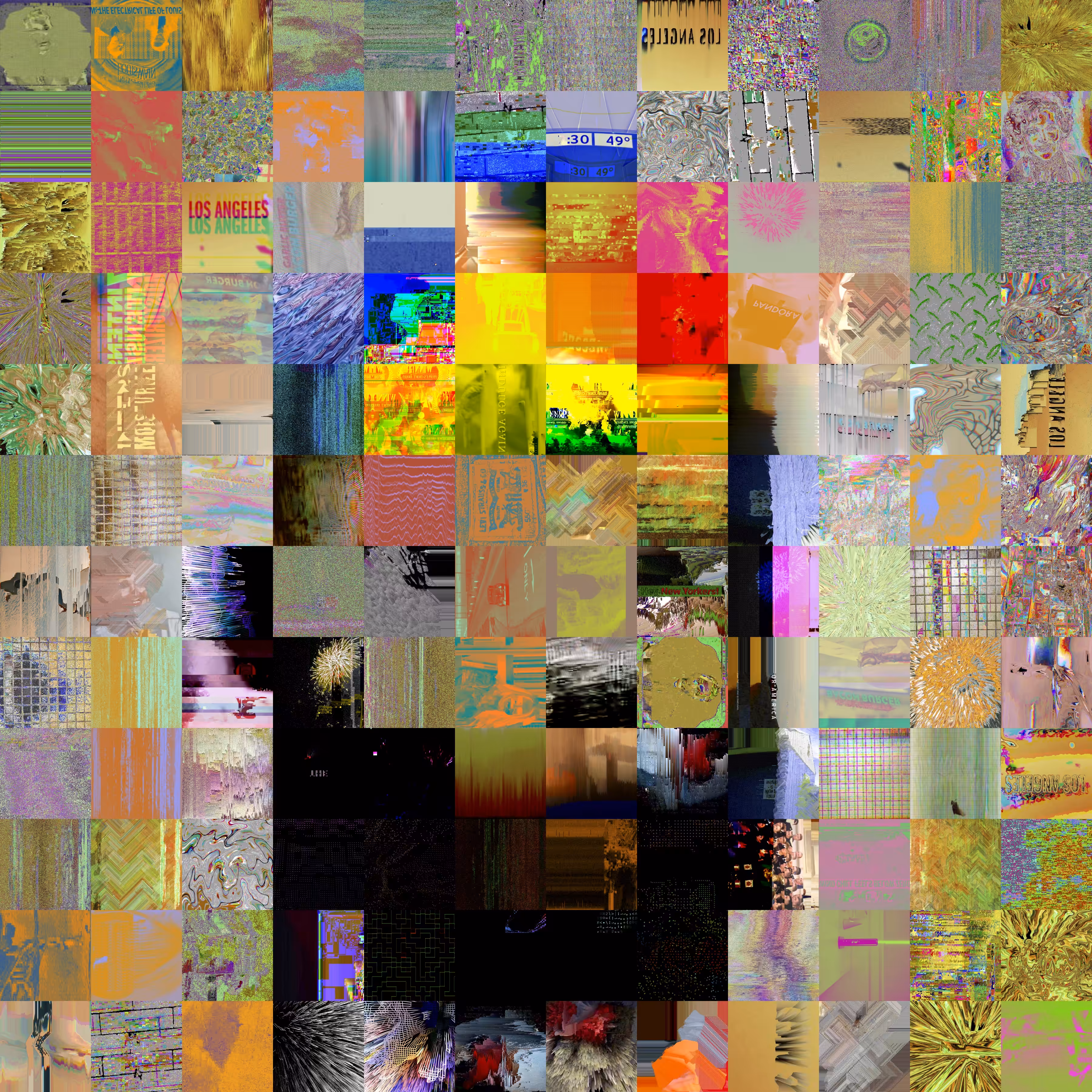 Glitch Quilt Punk 0198