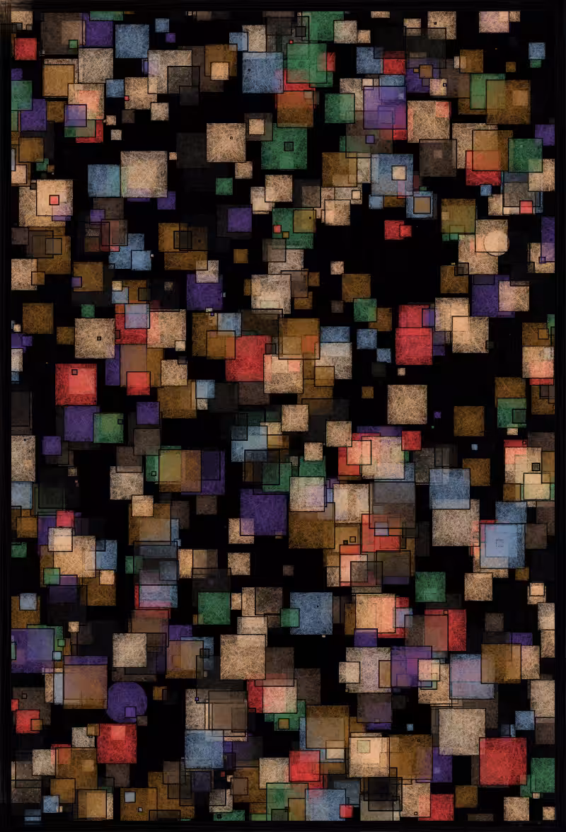 Circles In A Square World #53