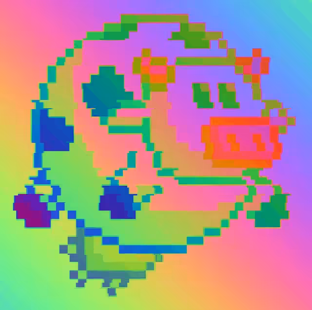 CryptoCow Rainbow Genesis