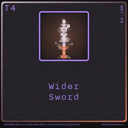 Gear for your quests - Sword #27