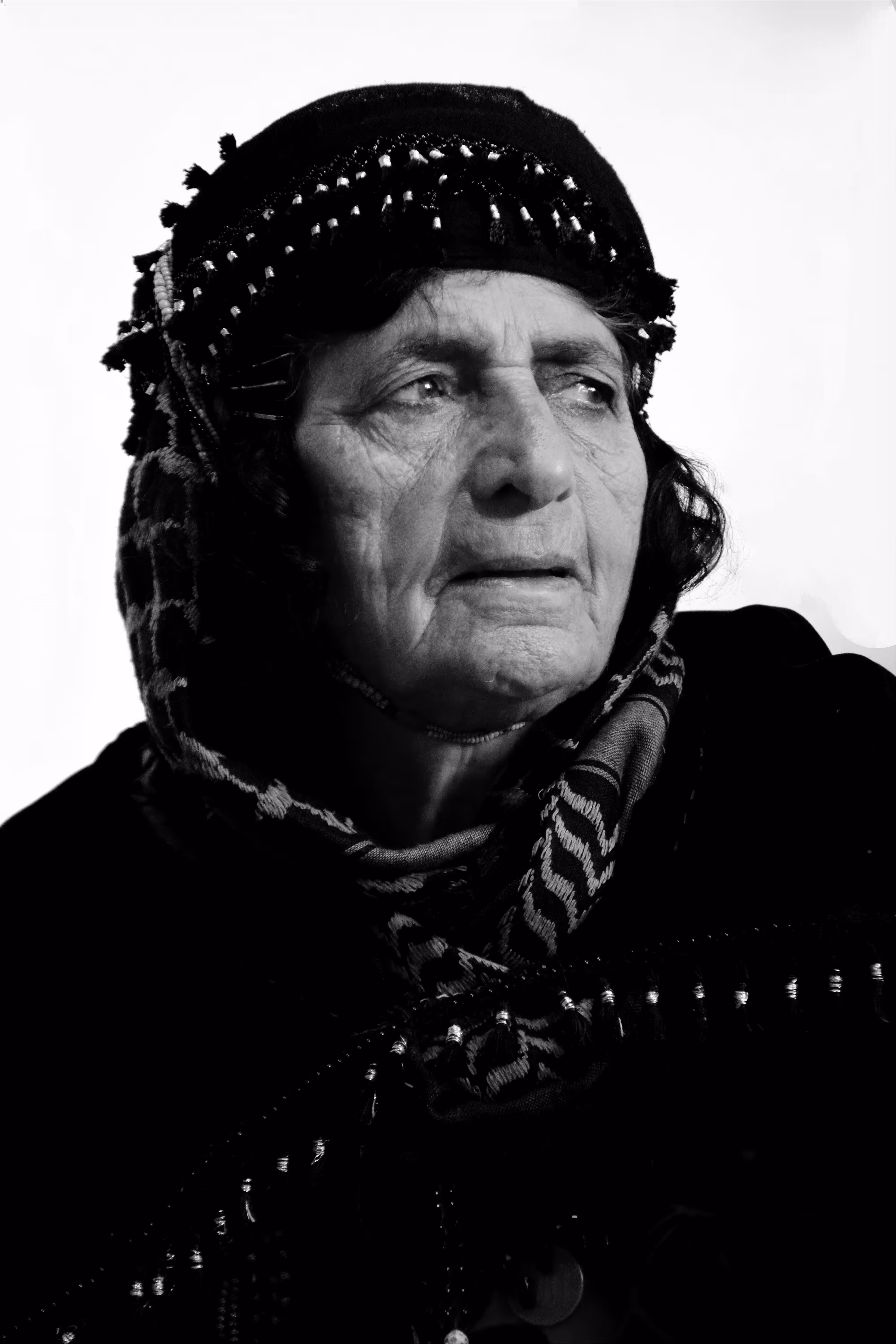 Portrait of a Kurdish woman