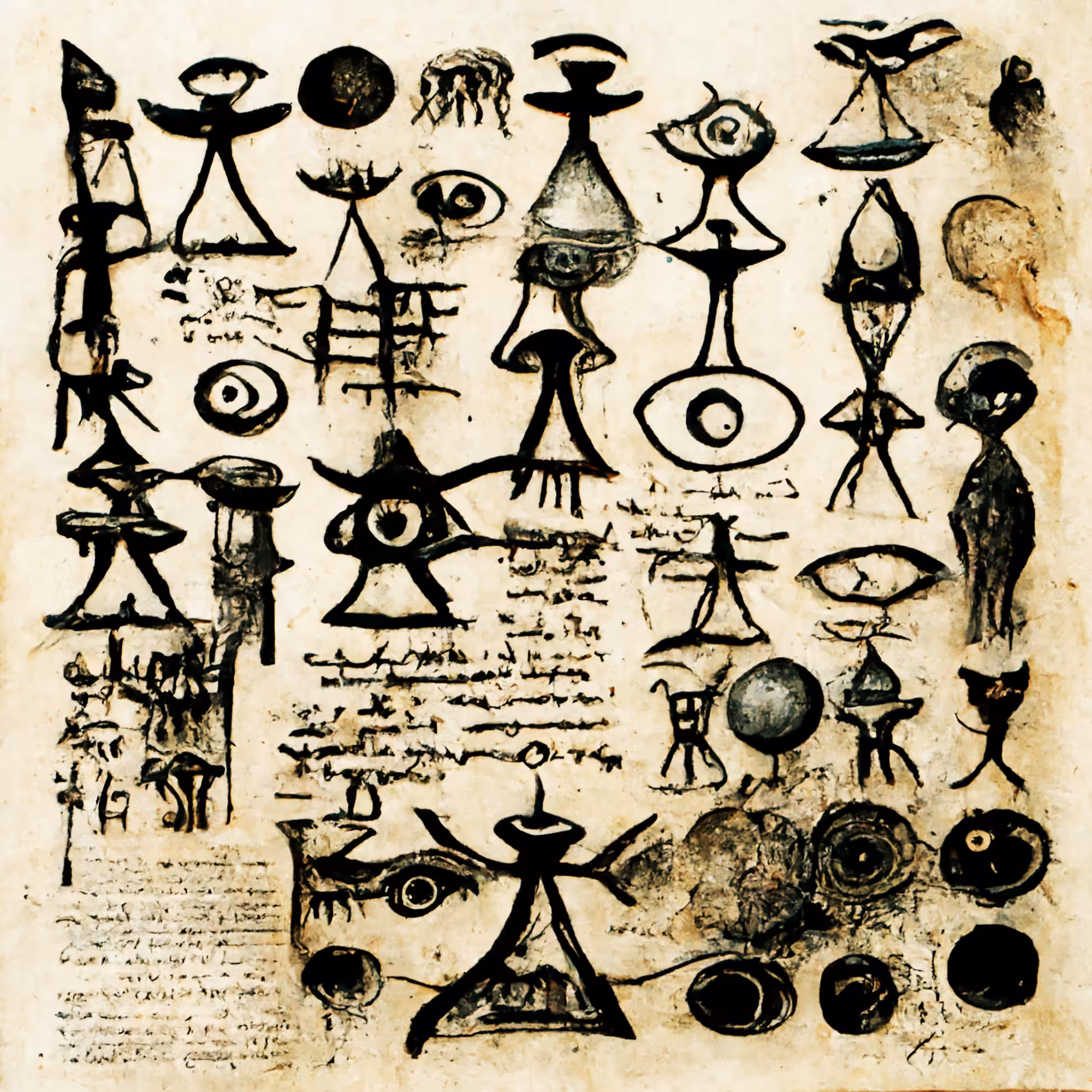 Martian Book of the Dead Reveals Existence of 2 Dimensional Entities