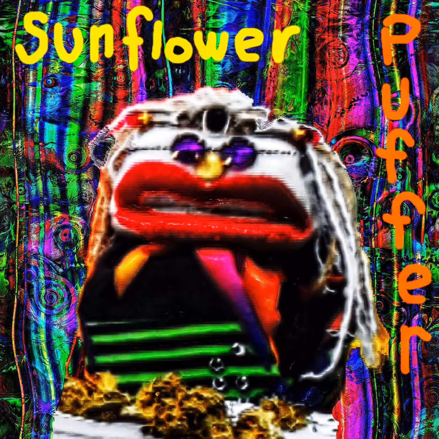 "Sunflower Puffer" collaboration w/LSD Gummy