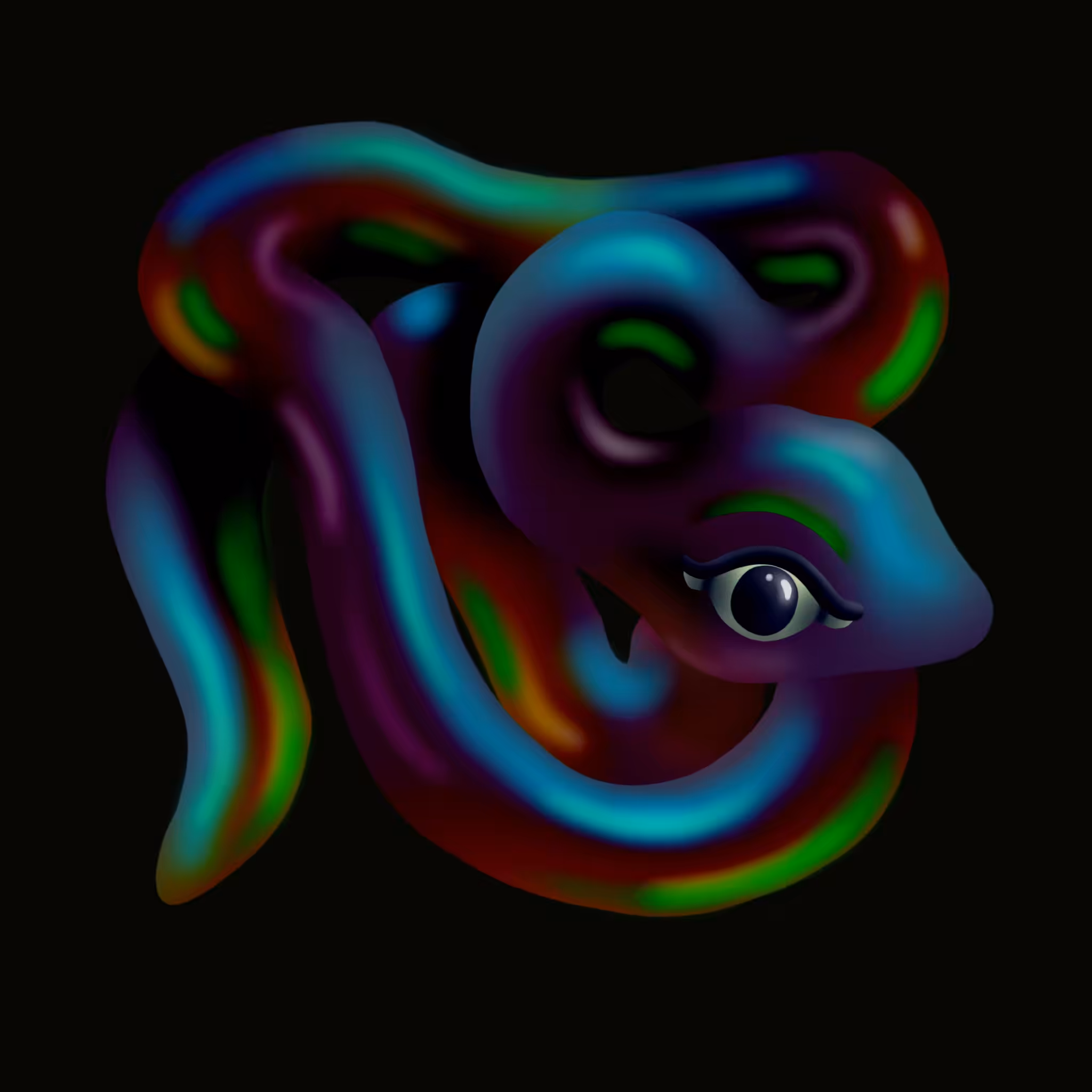 Snake in the Moonlight