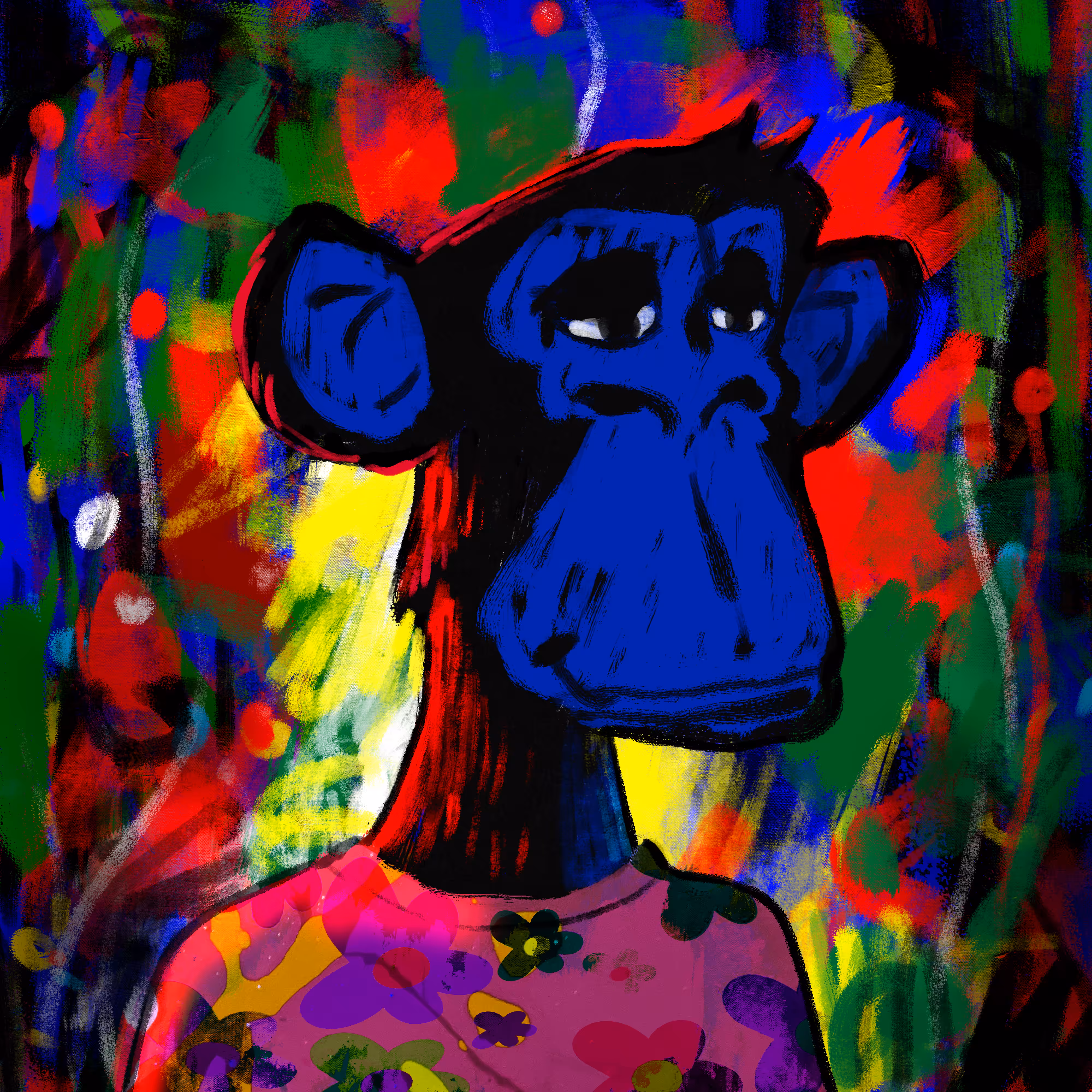 Artistic Ape from the jungle #02