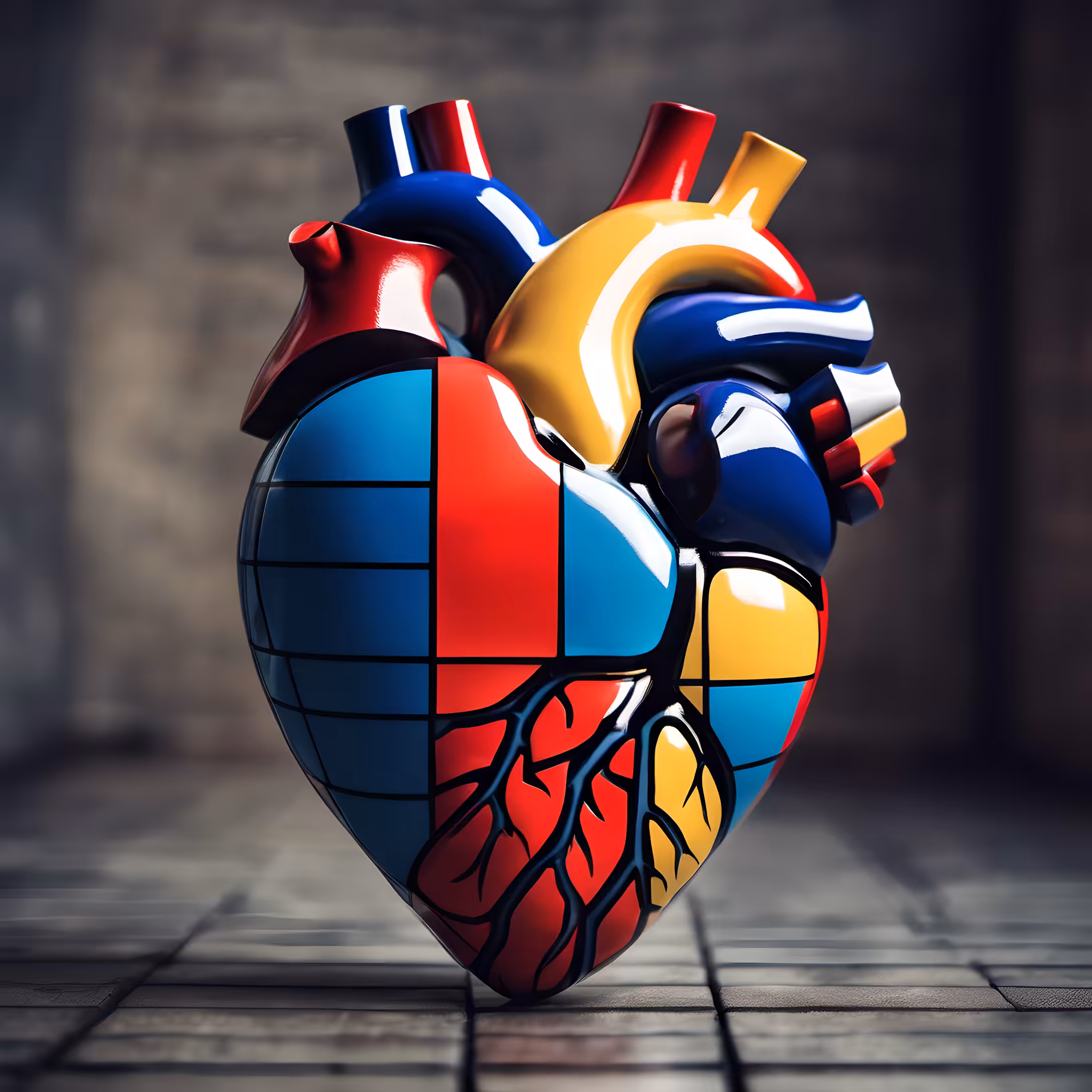 De Stijl My Beating Heart #19