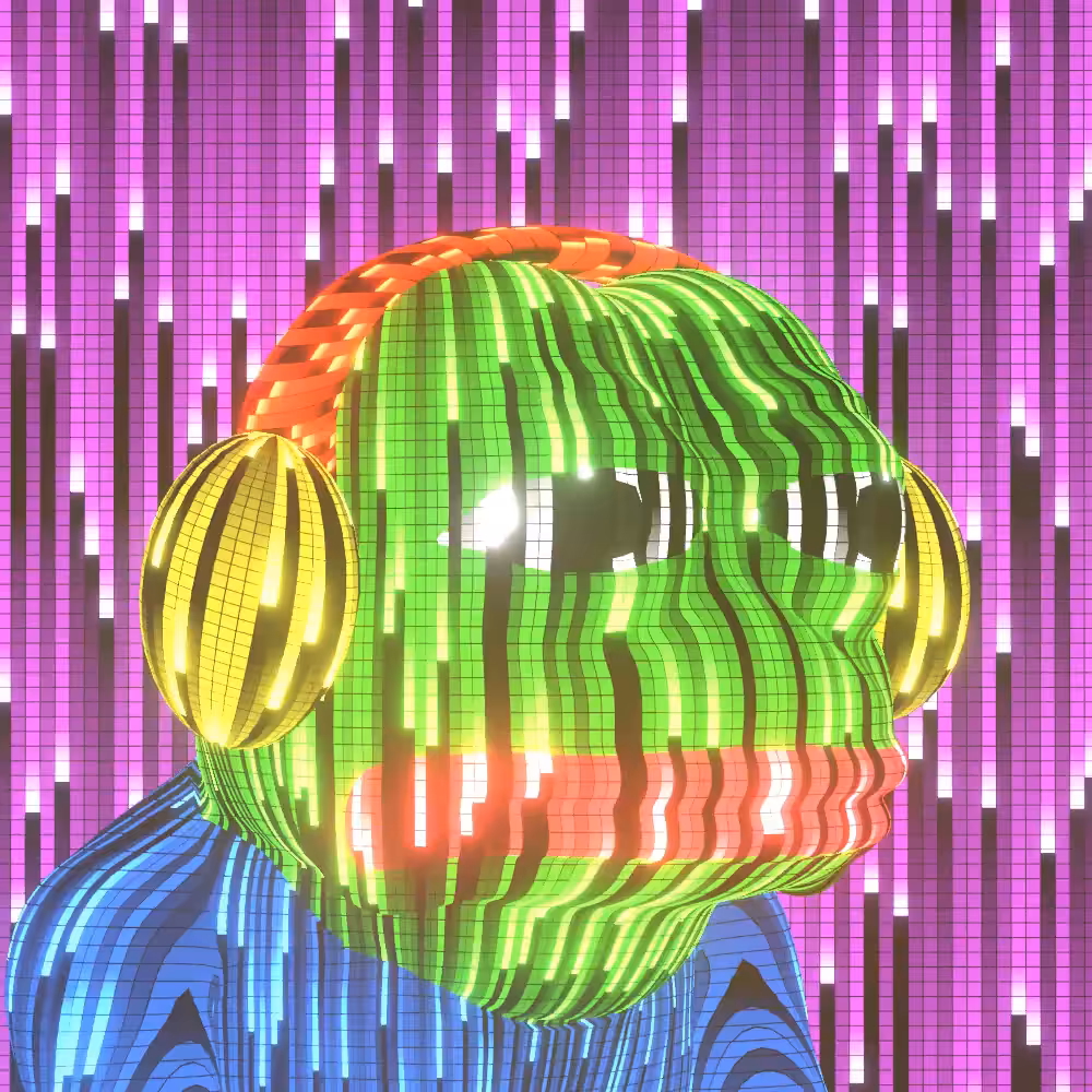 DJ Matrix Pixel Pepe